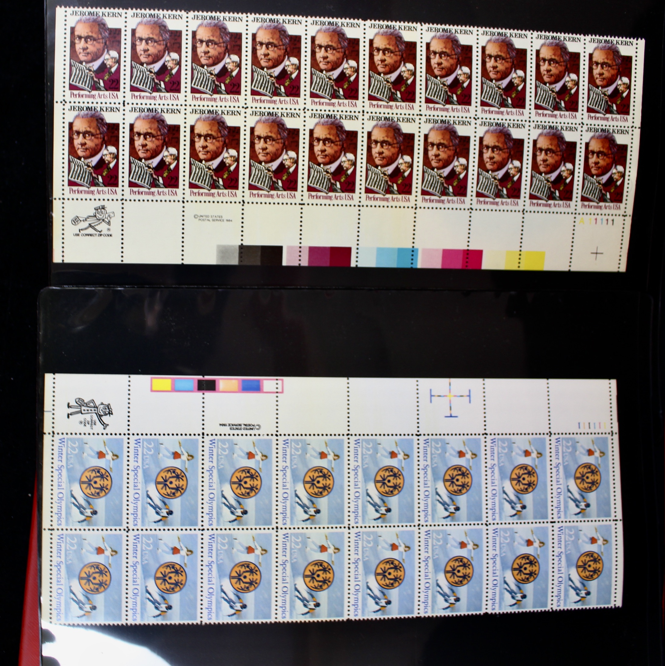 U.S. Mint Condition Postage Stamp Collection