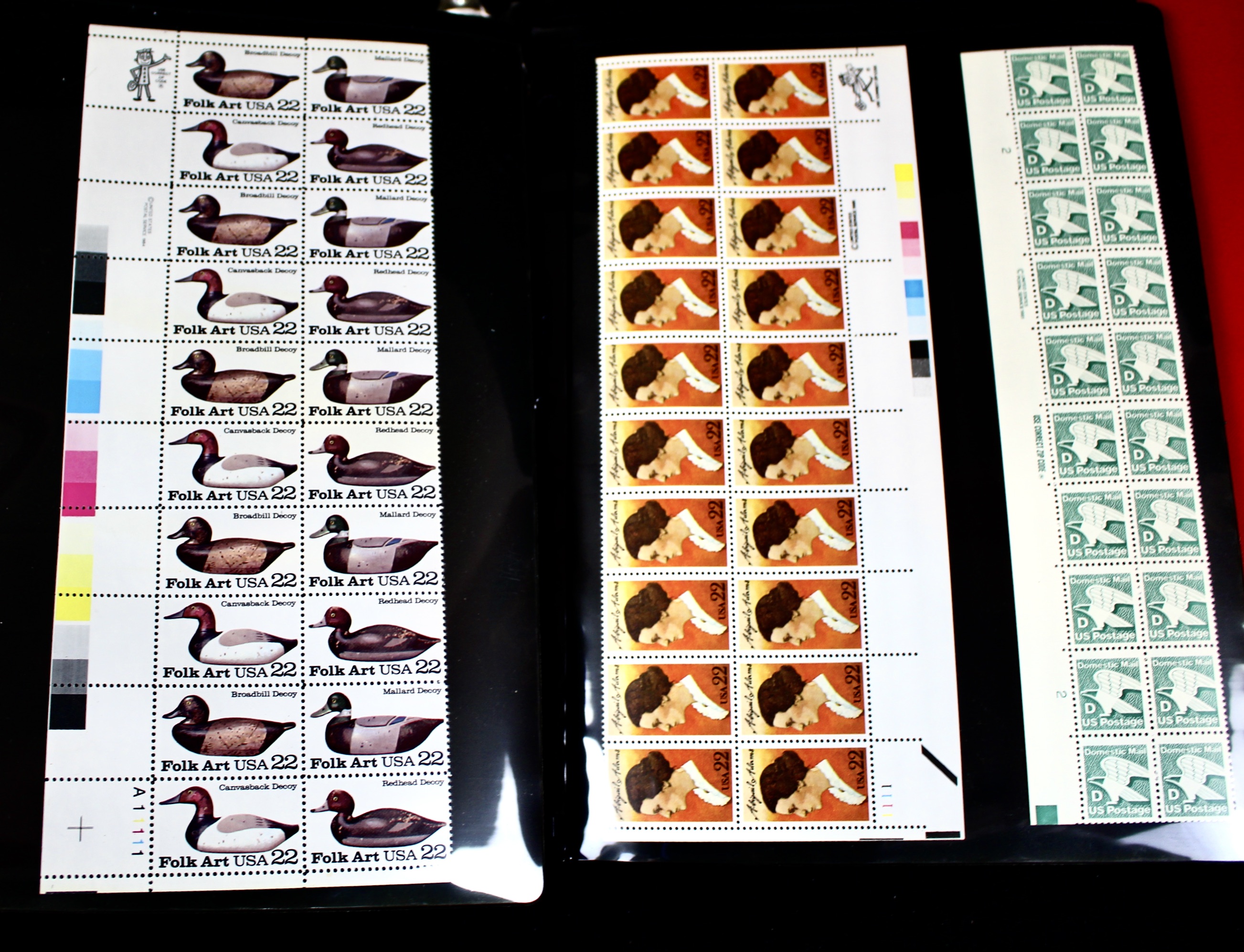 U.S. Mint Condition Postage Stamp Collection
