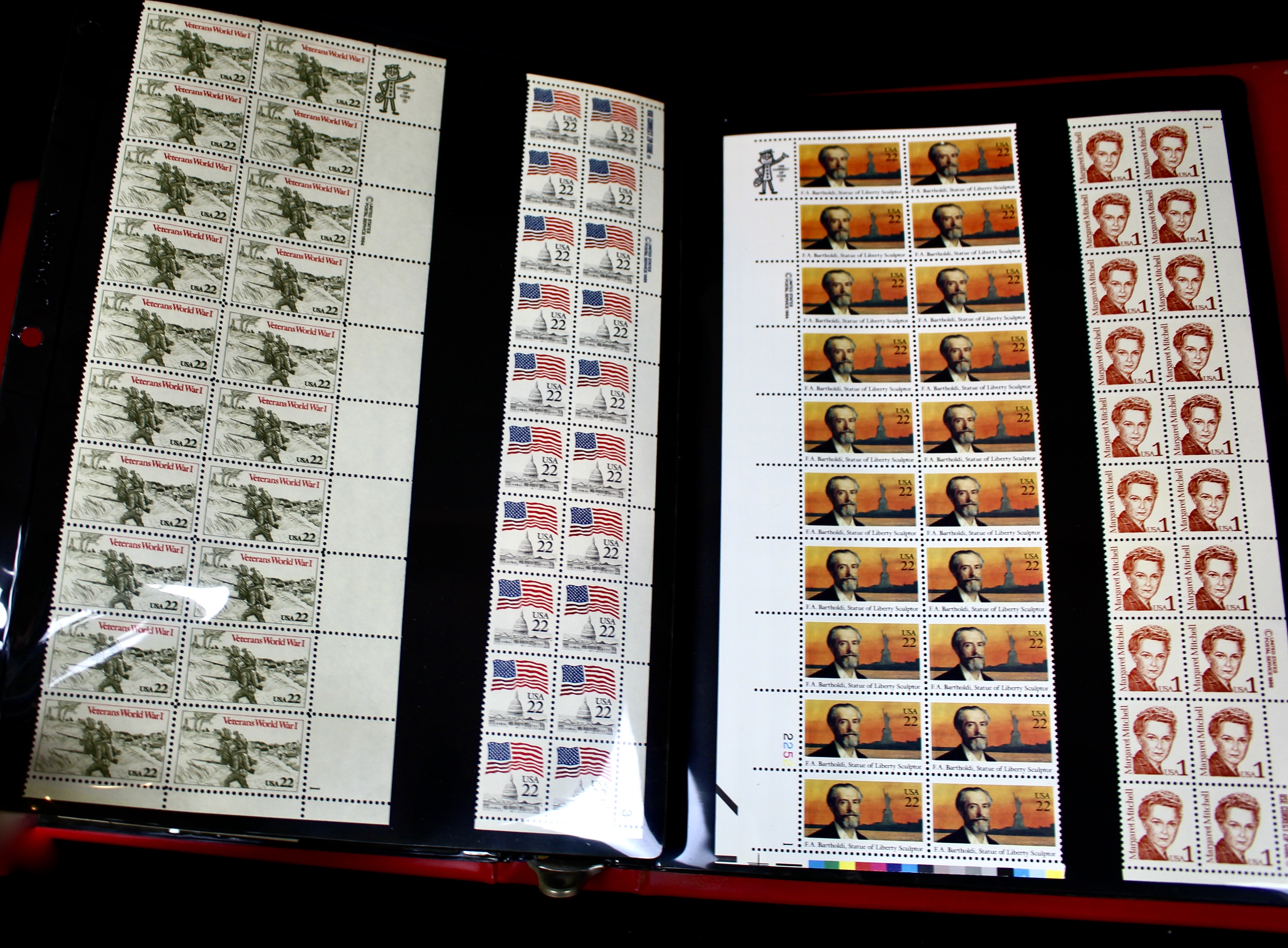 U.S. Mint Condition Postage Stamp Collection