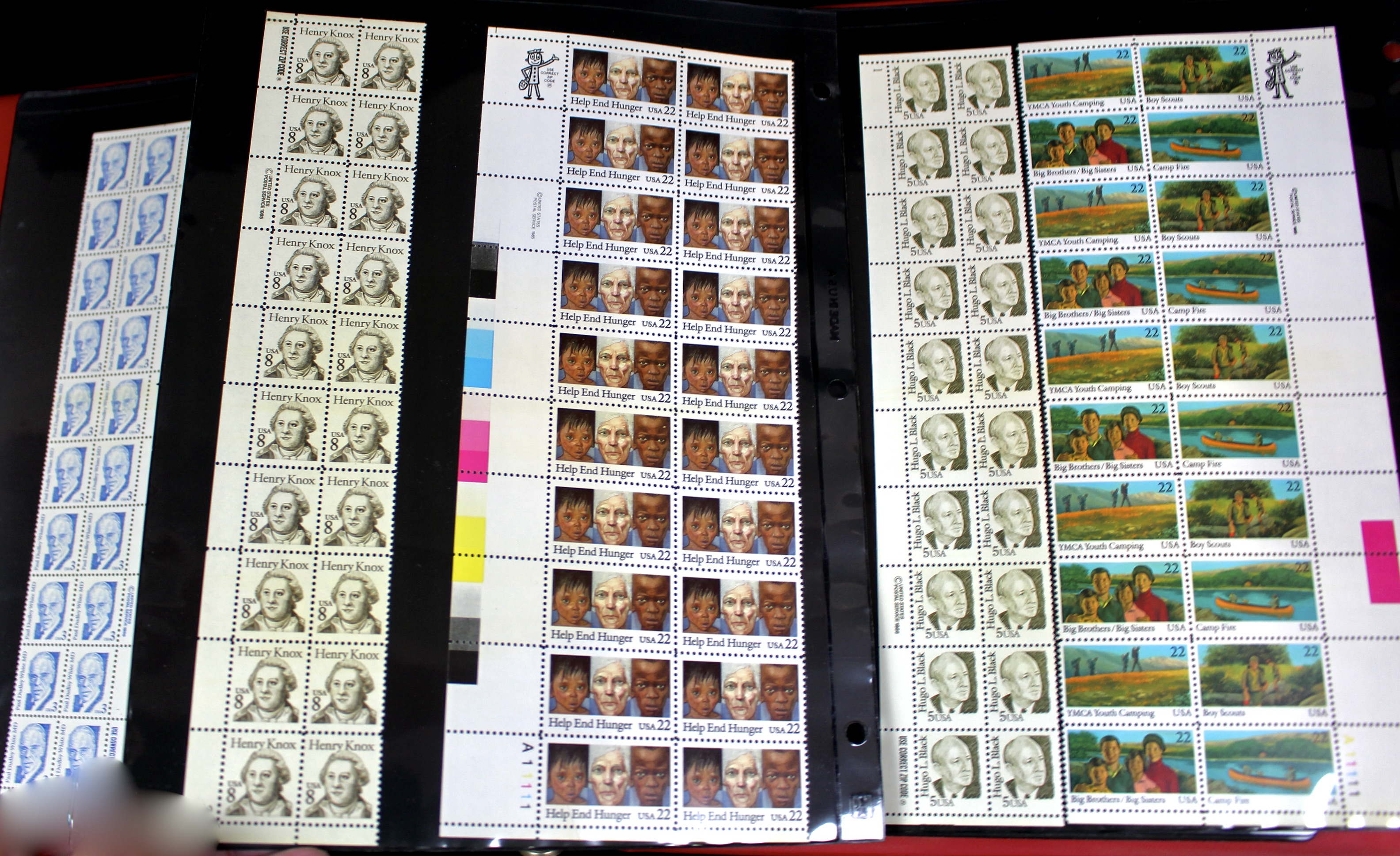 U.S. Mint Condition Postage Stamp Collection