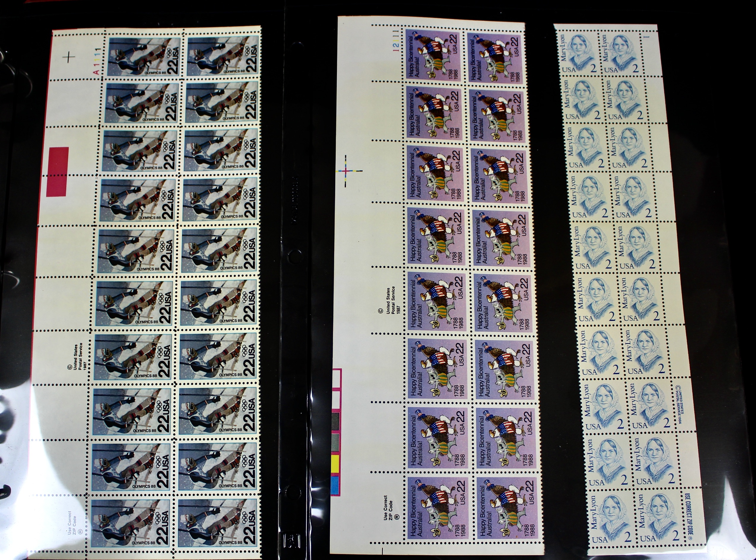 U.S. Mint Condition Postage Stamp Collection