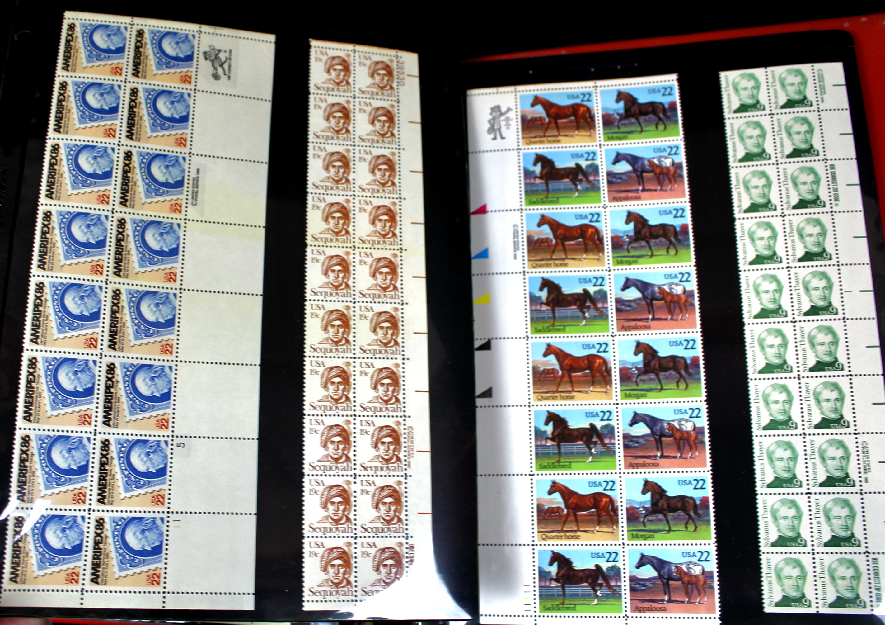 U.S. Mint Condition Postage Stamp Collection