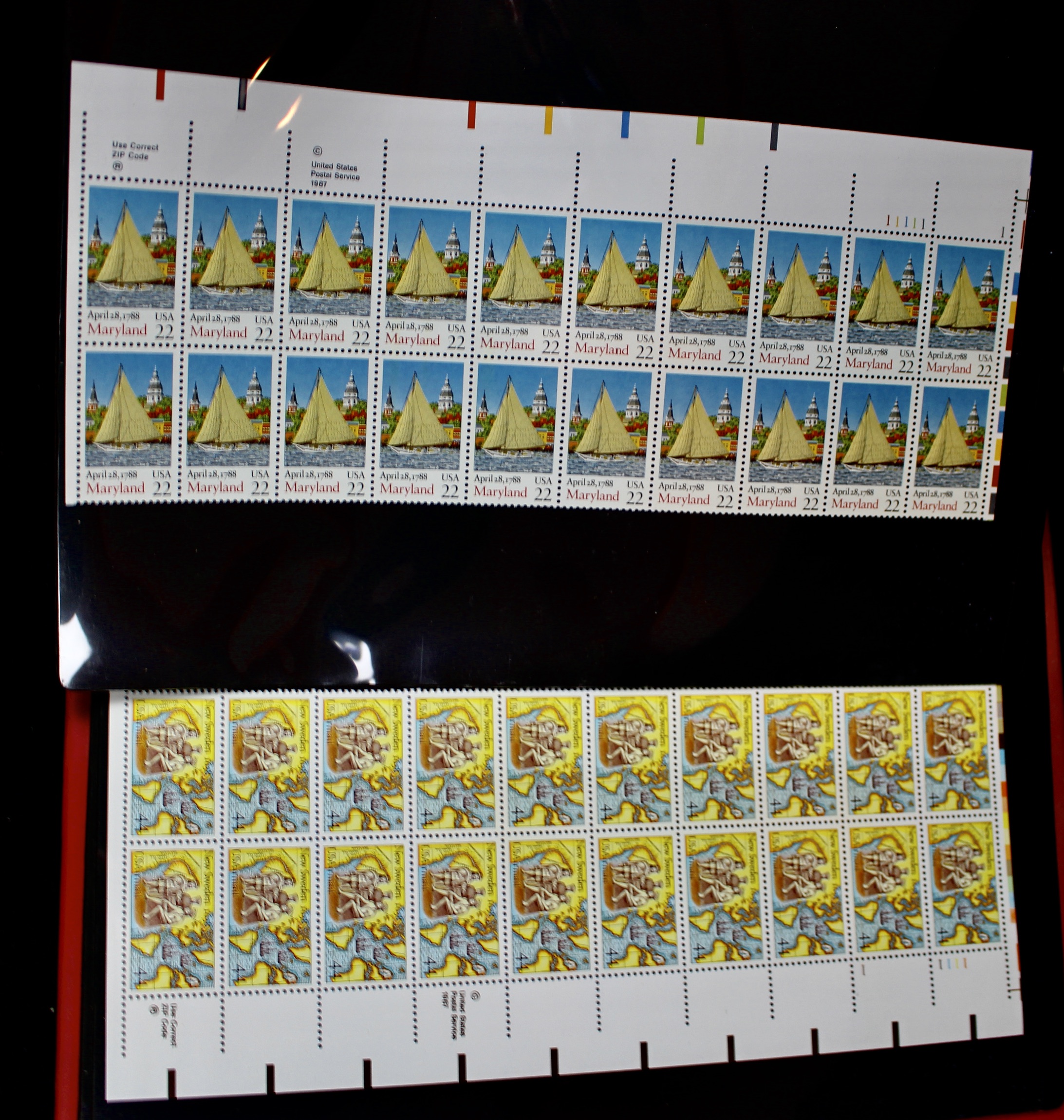 U.S. Mint Condition Postage Stamp Collection