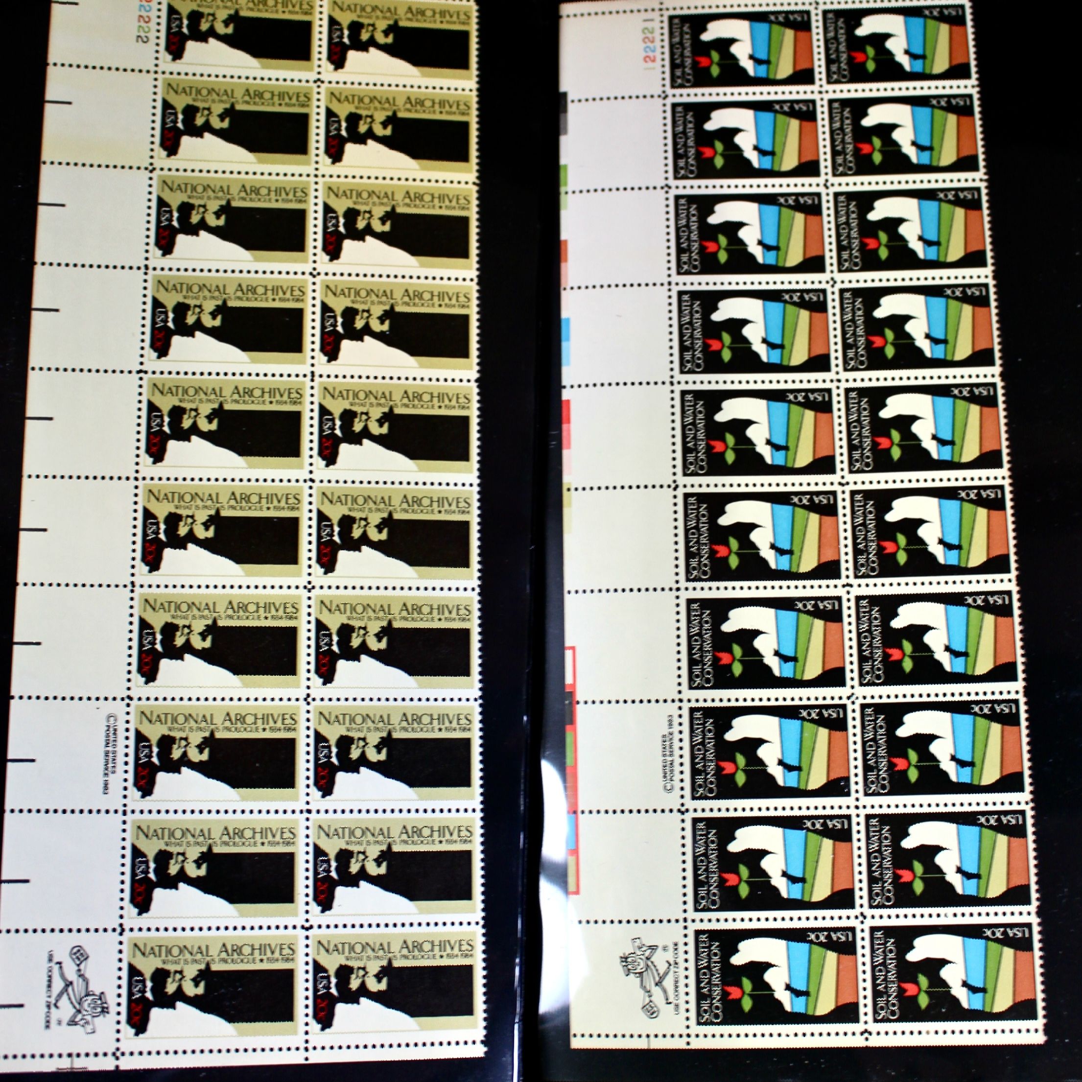 U.S. Mint Condition Postage Stamp Collection