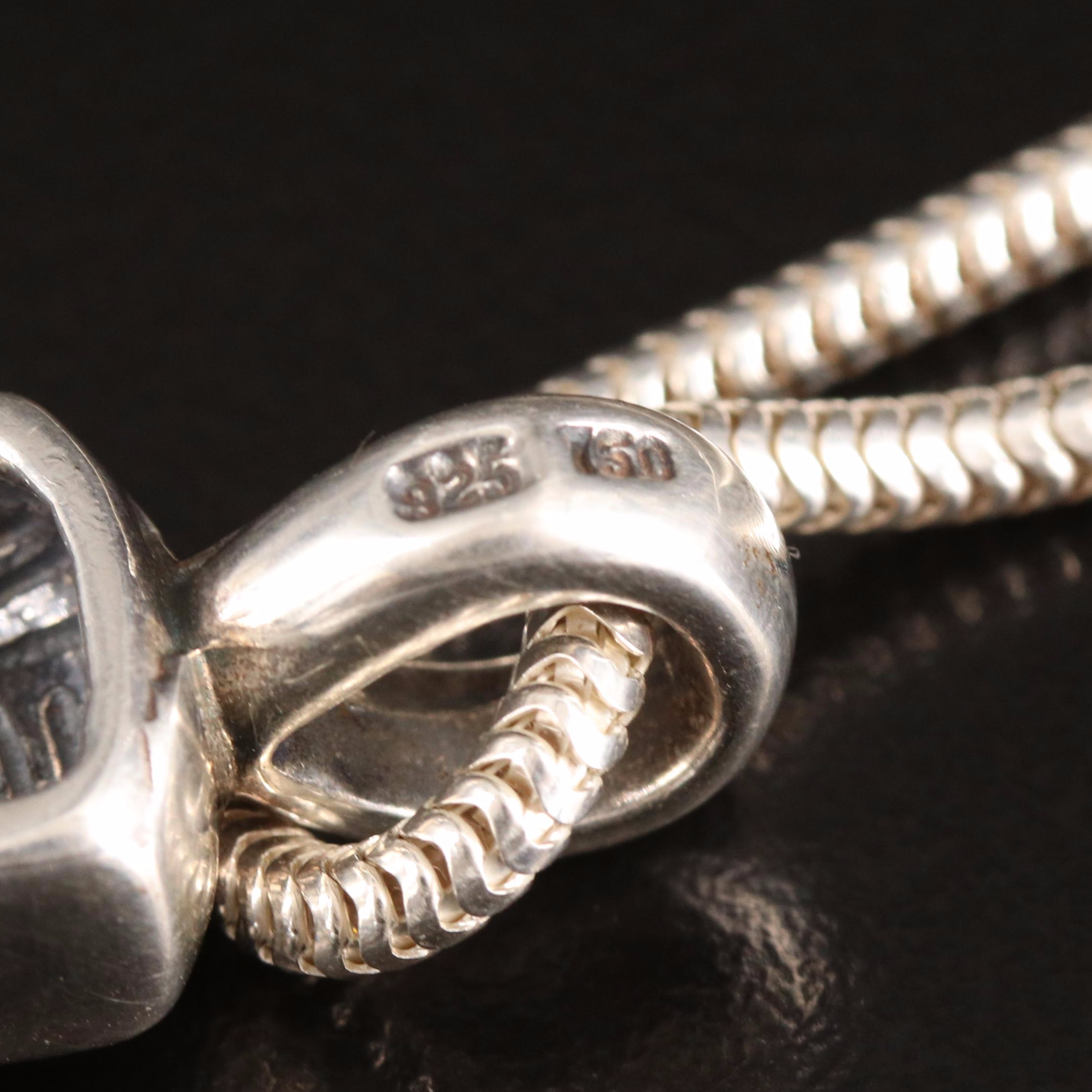 Sterling Caviar by Lagos Cross Necklace with 18K Accents