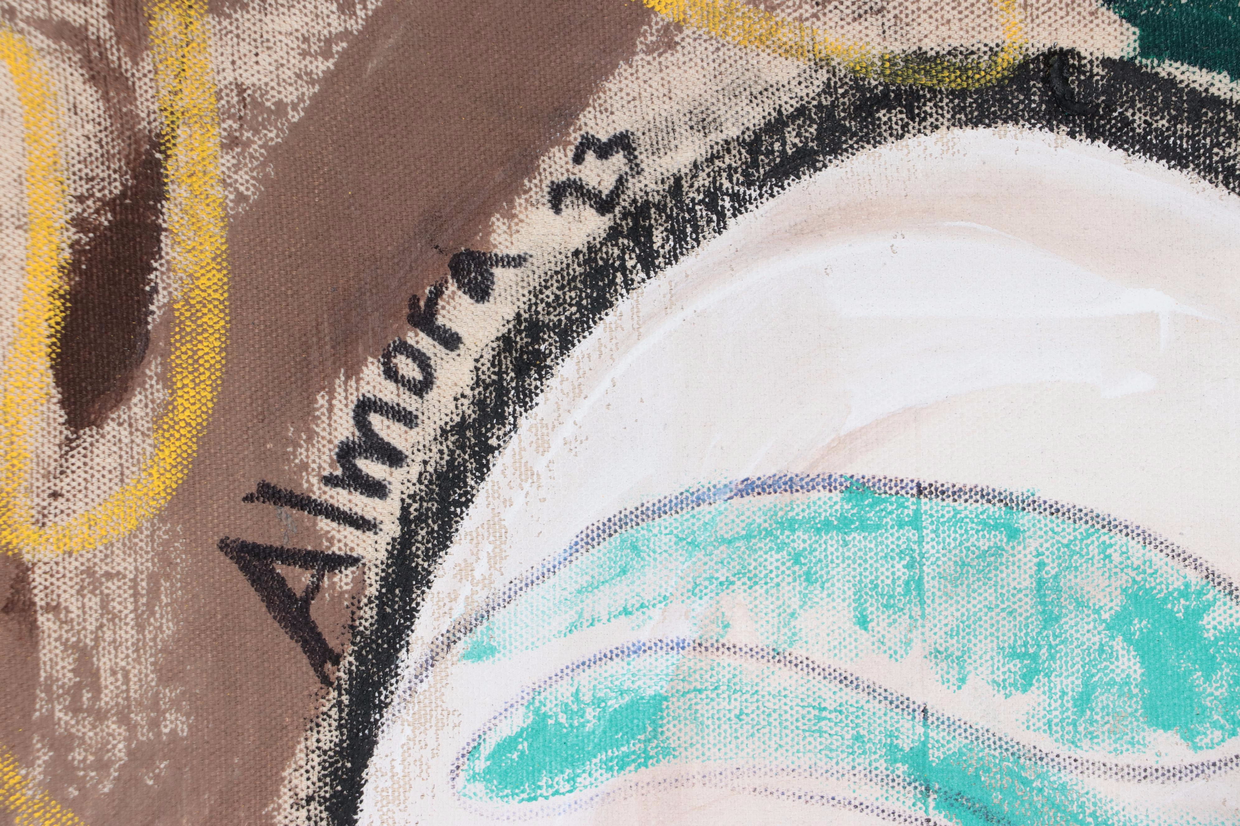 Osmel Almora Miró Non-objective Oil Painting, 2023