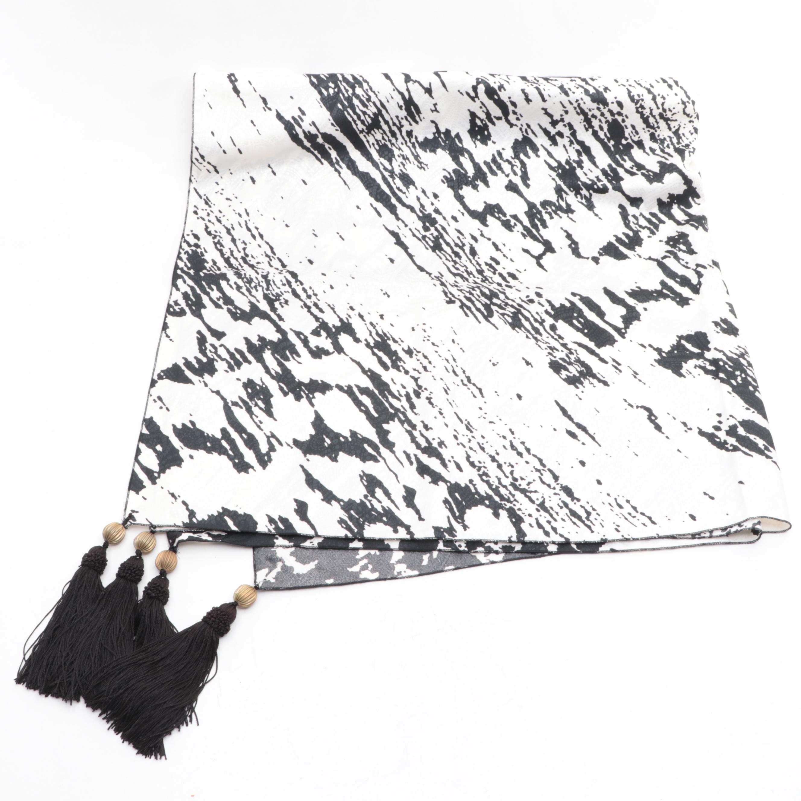 Tilo Cashmere/Metallic Thread Wrap, Carlisle Textured Velvet Scarf and More