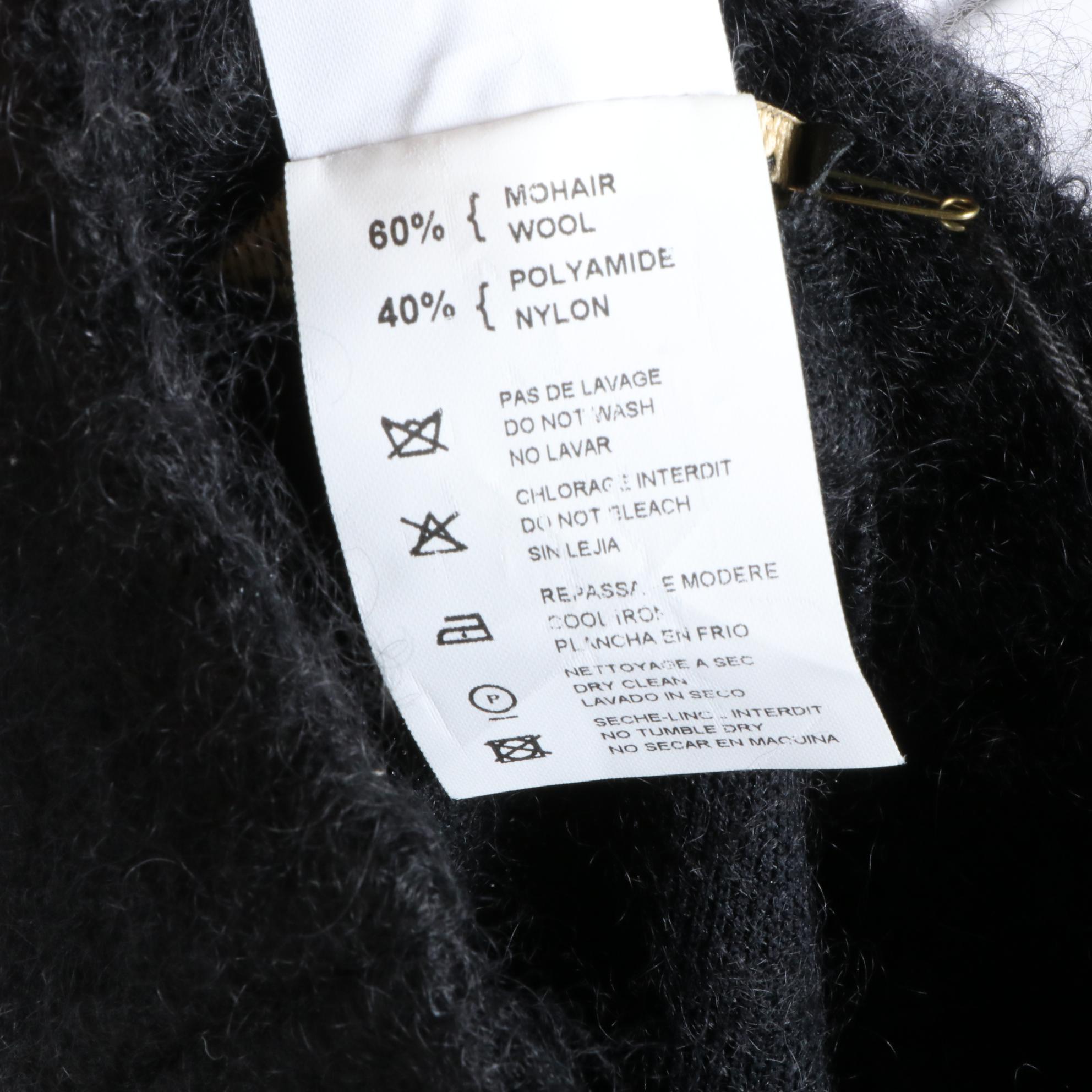 Plein Sud Turtleneck Sweater in Mohair Blend