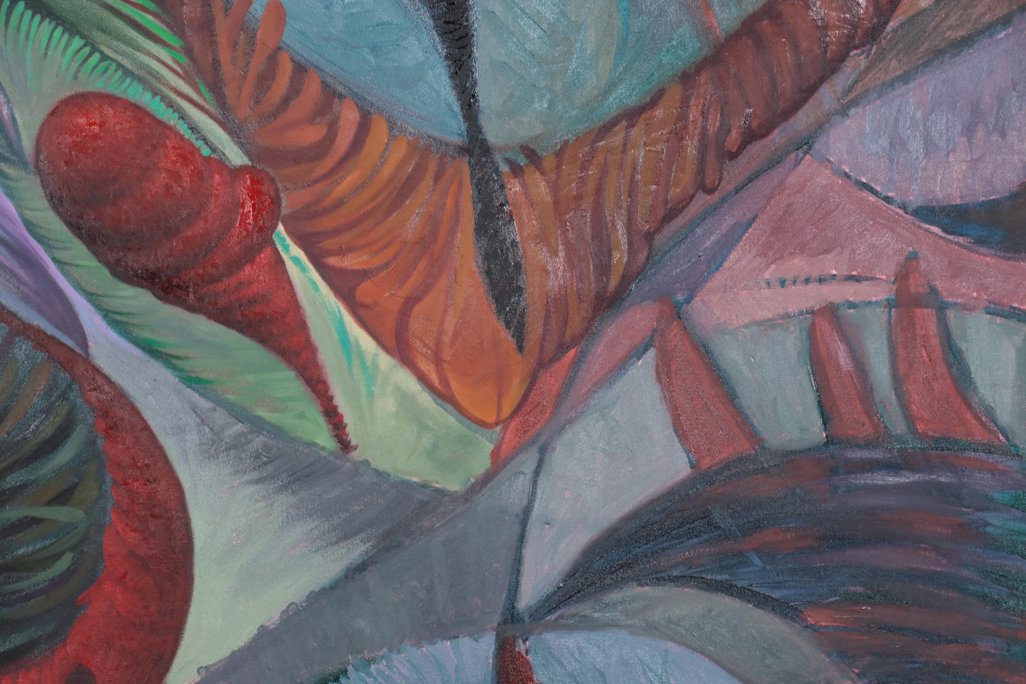 Osmel Almora Miró Non-objective Oil Painting, 2023