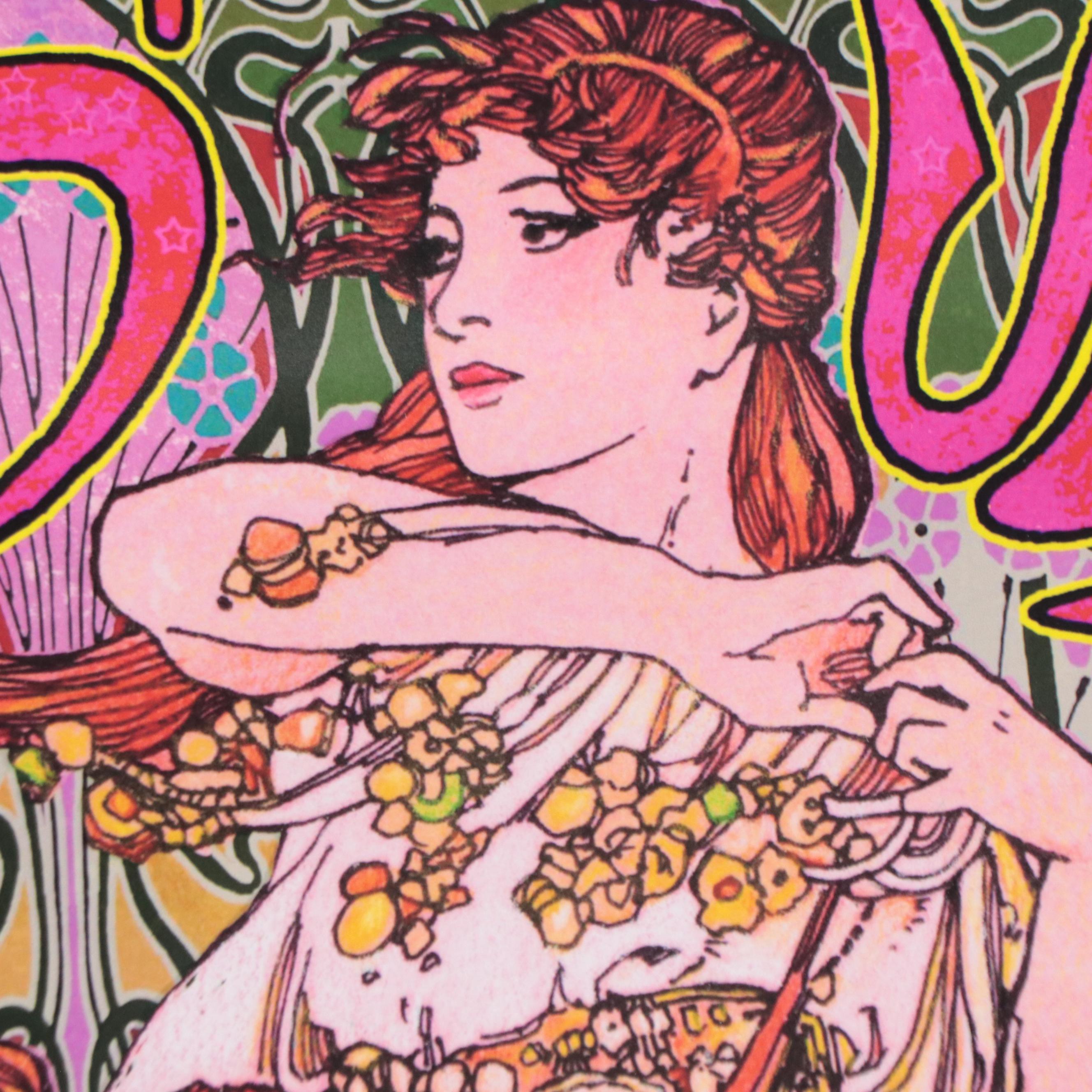 Giclée of Janis Joplin Poster Designed by Bob Masse Studios