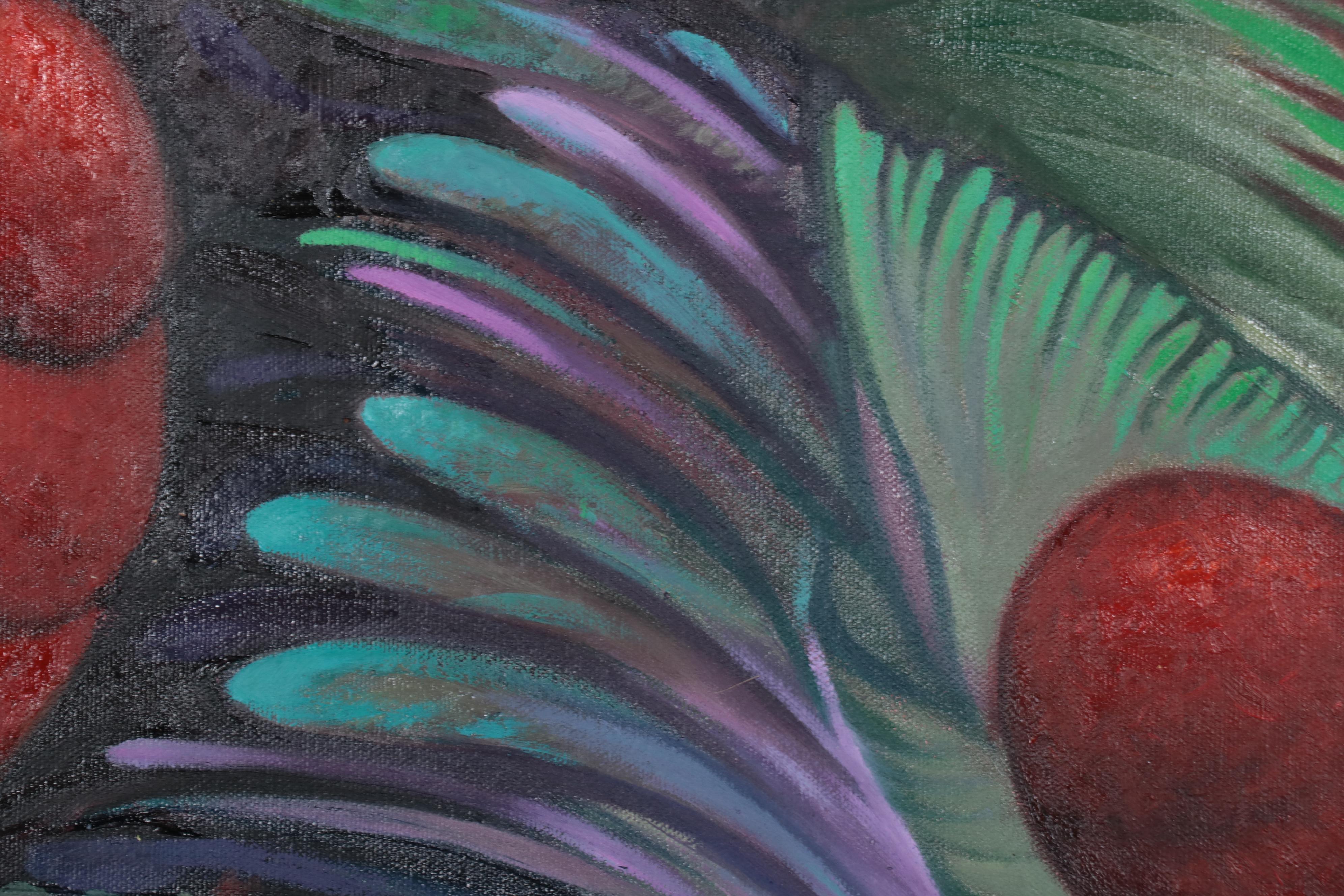 Osmel Almora Miró Non-objective Oil Painting, 2023