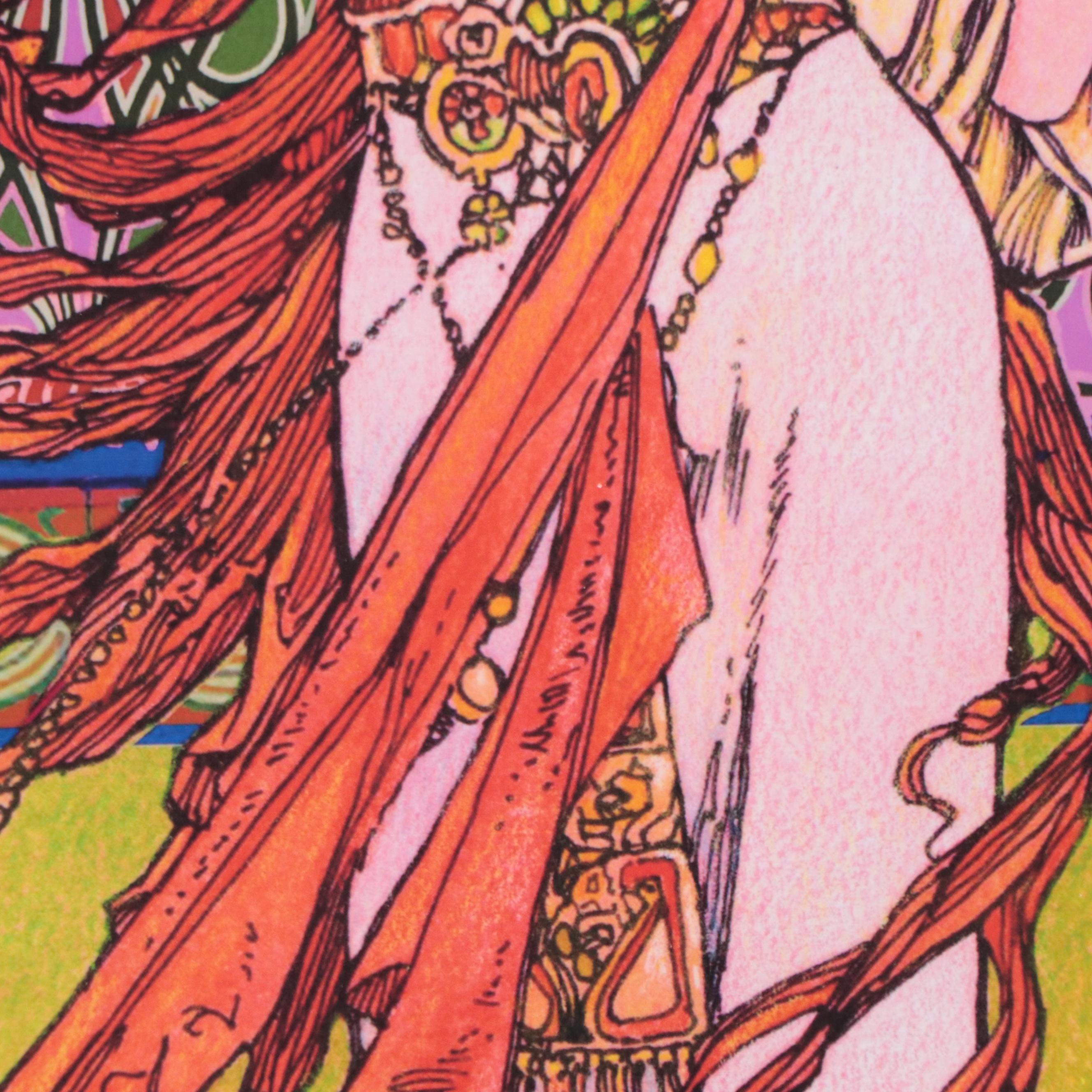 Giclée of Janis Joplin Poster Designed by Bob Masse Studios