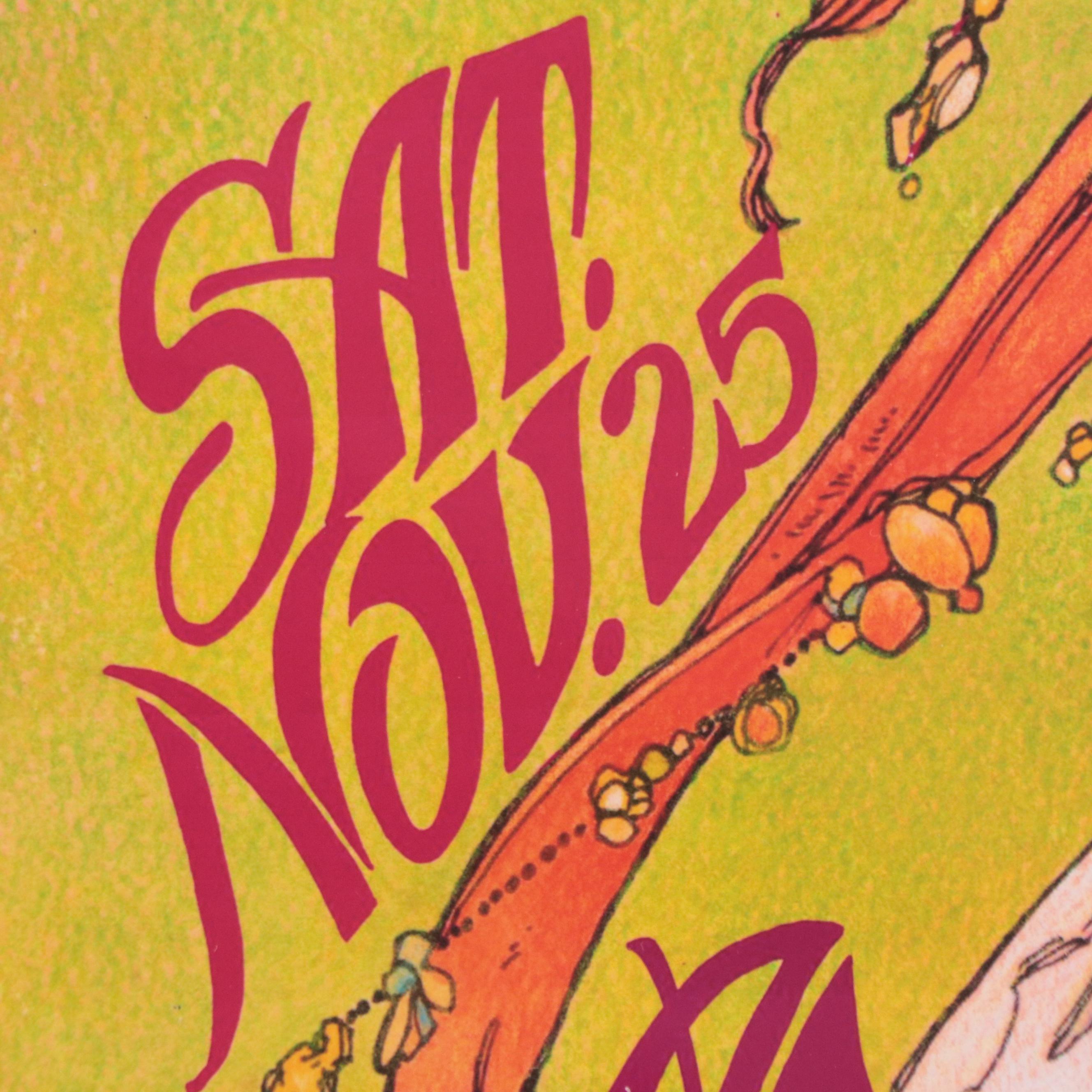 Giclée of Janis Joplin Poster Designed by Bob Masse Studios