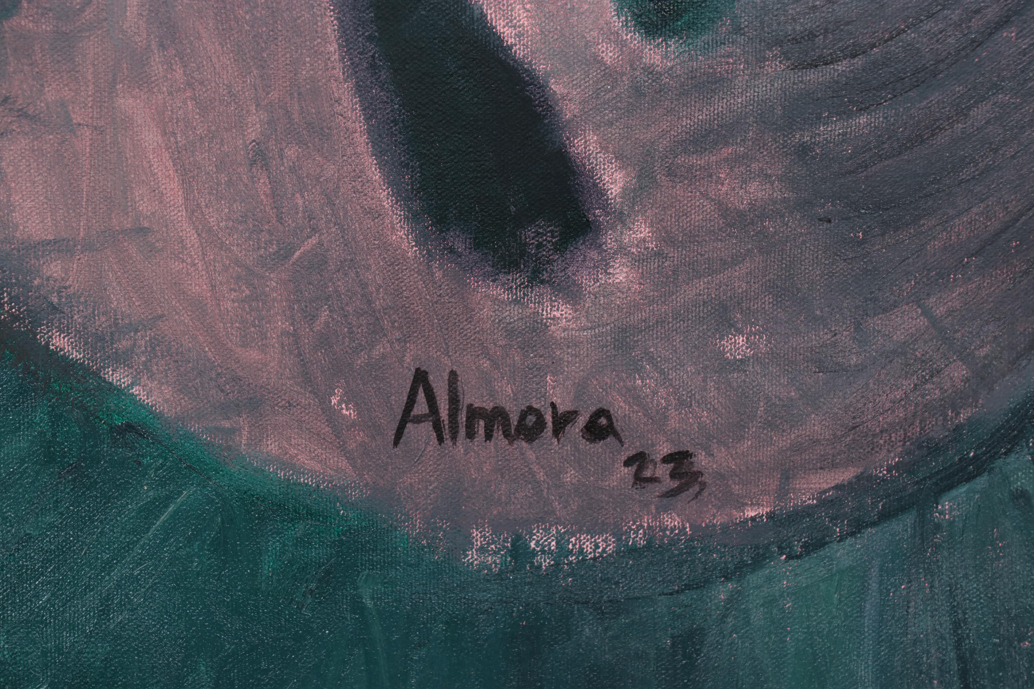 Osmel Almora Miró Non-objective Oil Painting, 2023