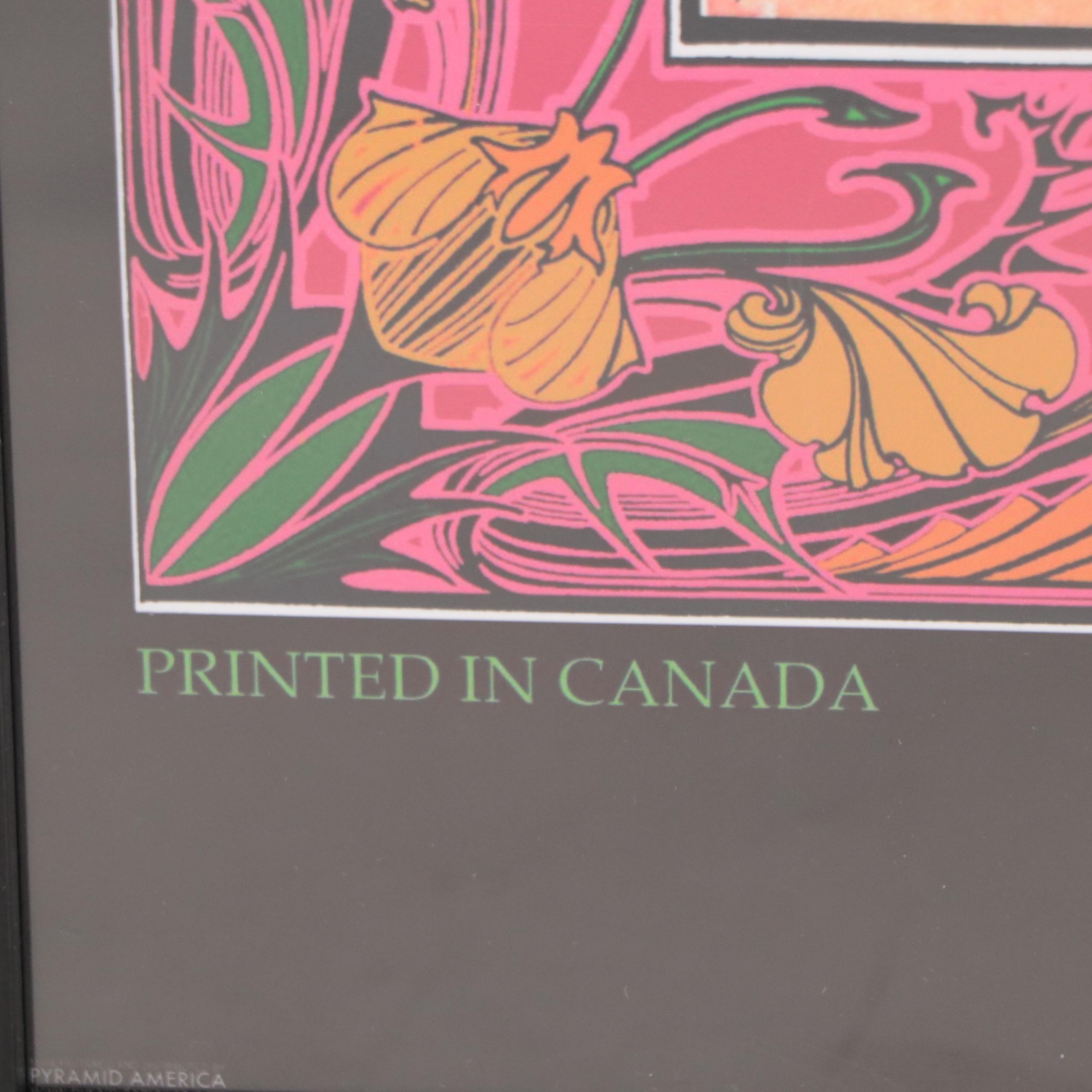 Giclée of Janis Joplin Poster Designed by Bob Masse Studios