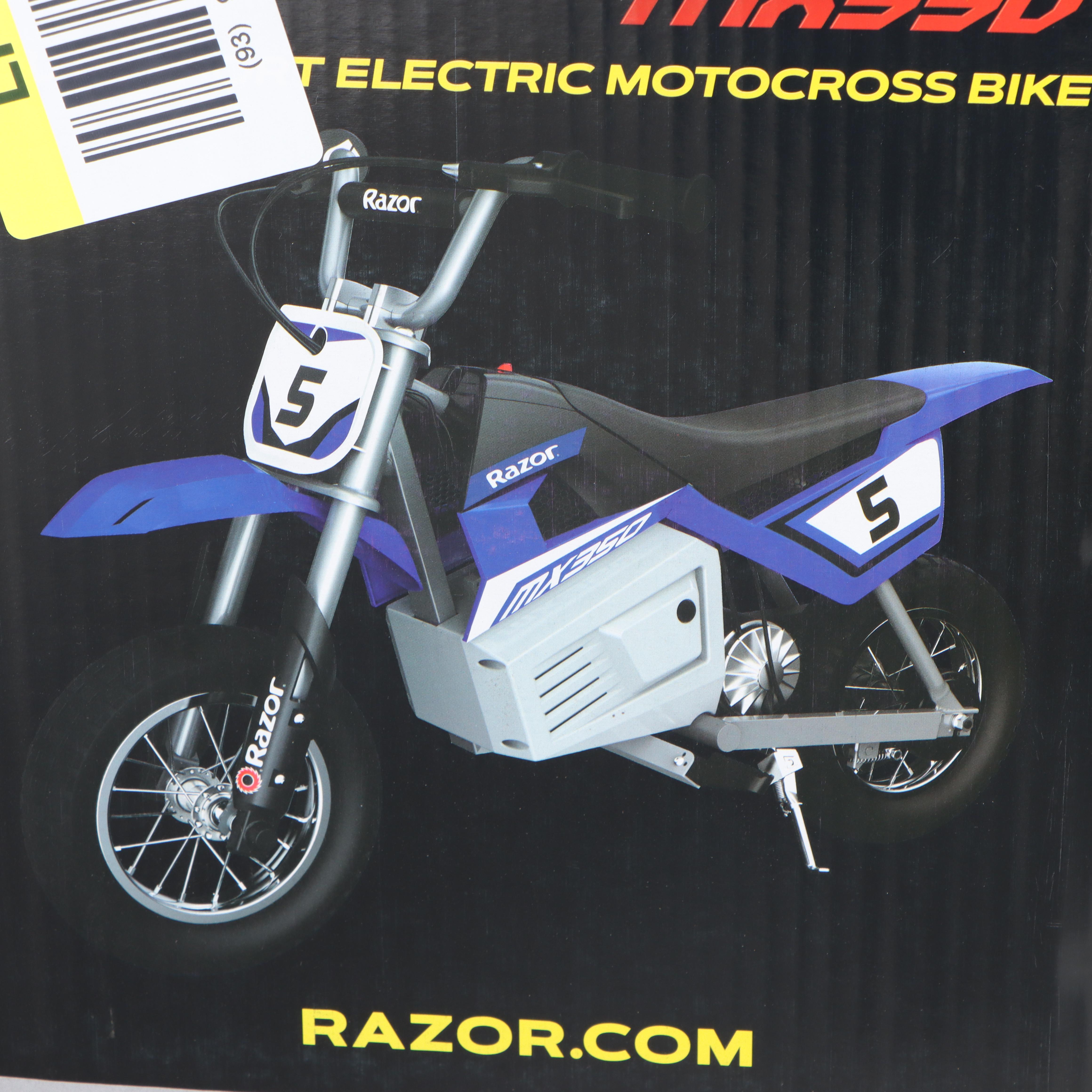 Razor MX350 Dirt Rocket Youth Sport Electric Motocross Bike