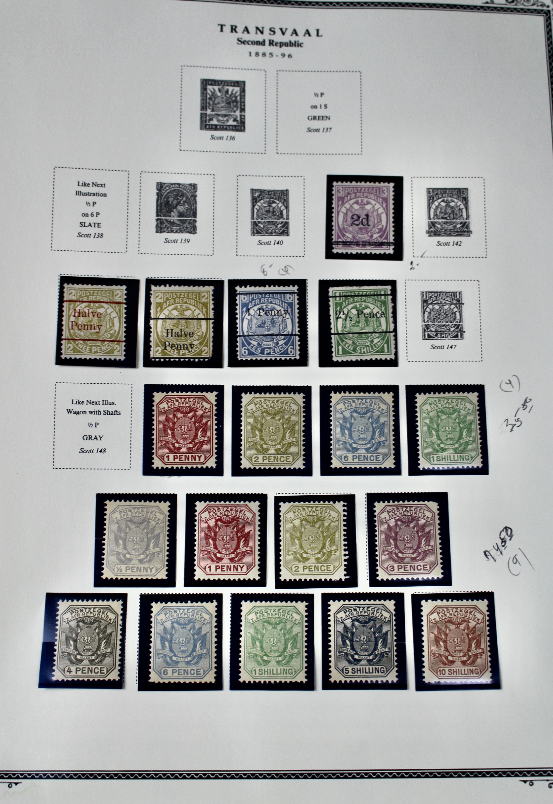 British Colonial and British Protectorate Postage Stamp Collection