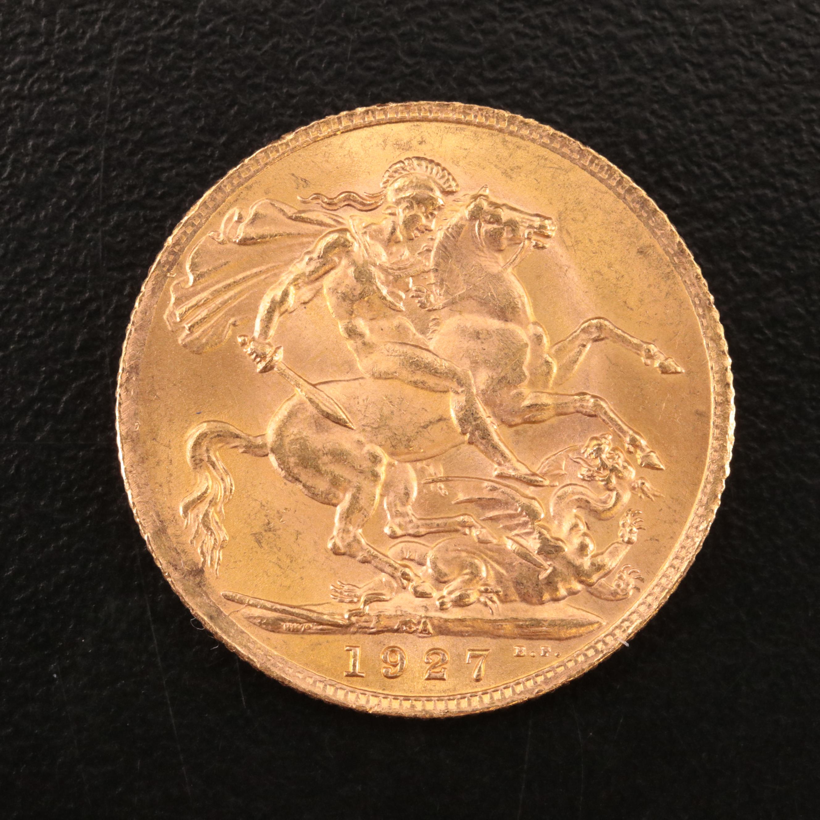 1927 South Africa Gold Sovereign