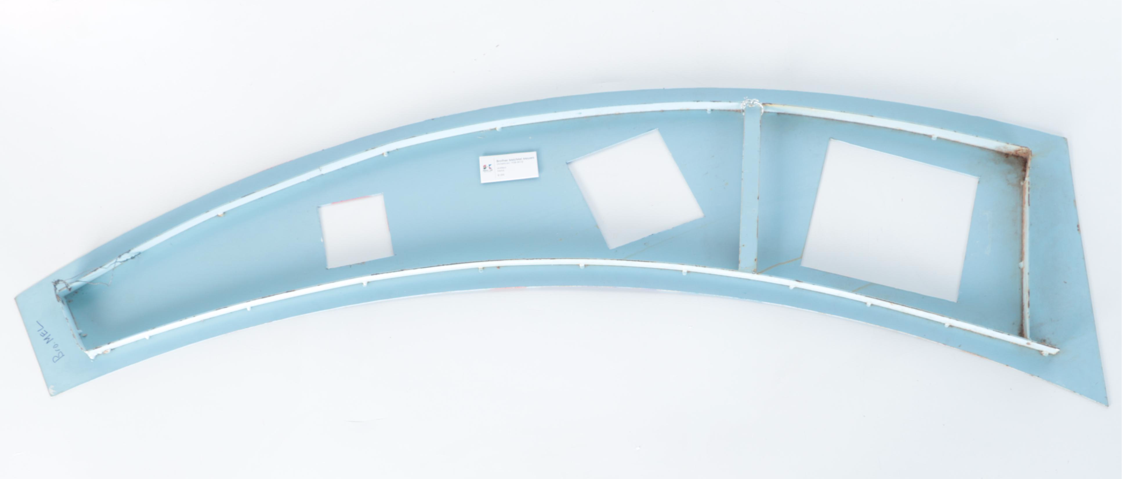 Brother Mel Abstract Metal Sculpture With Book