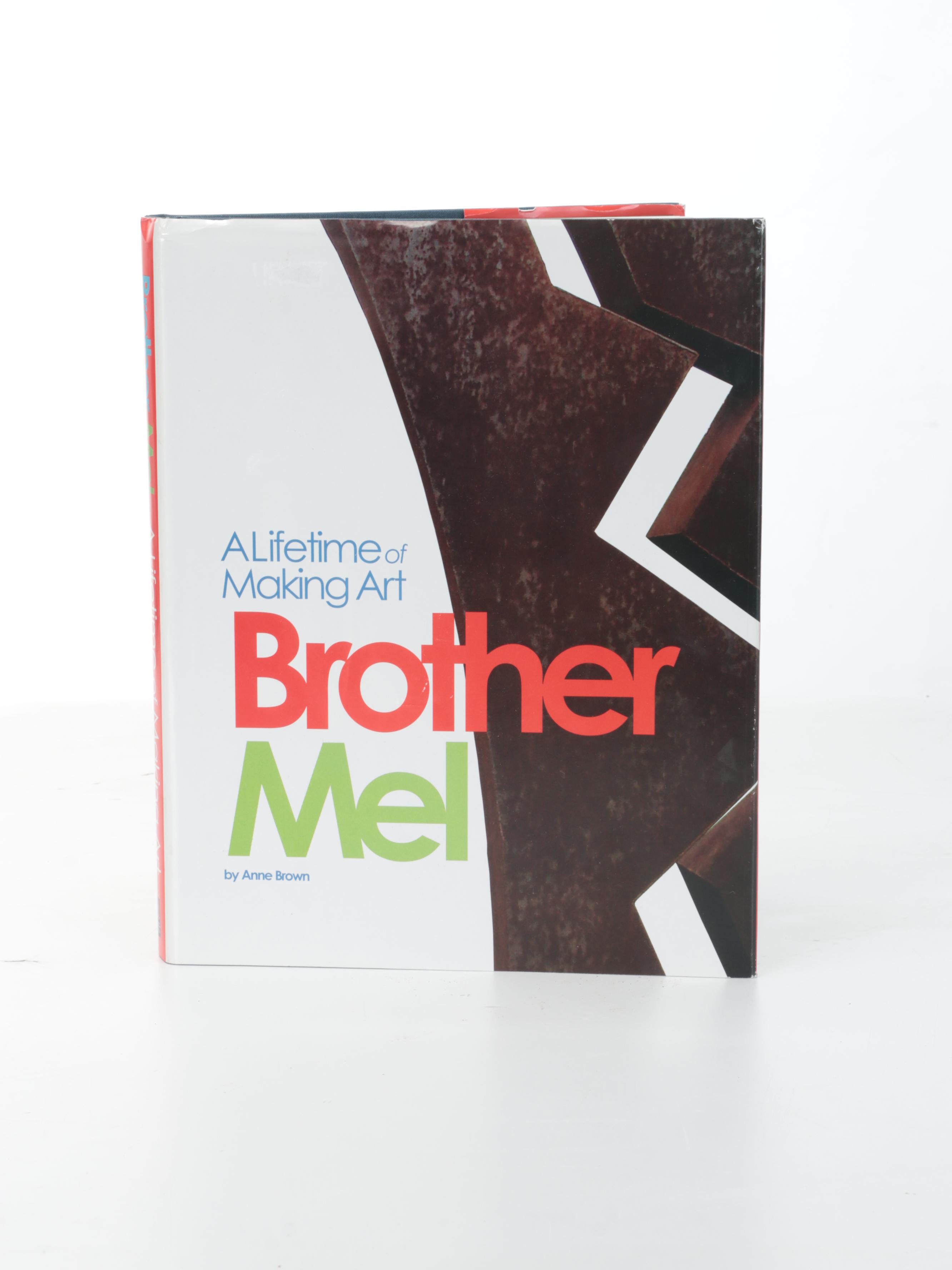 Brother Mel Abstract Metal Sculpture With Book