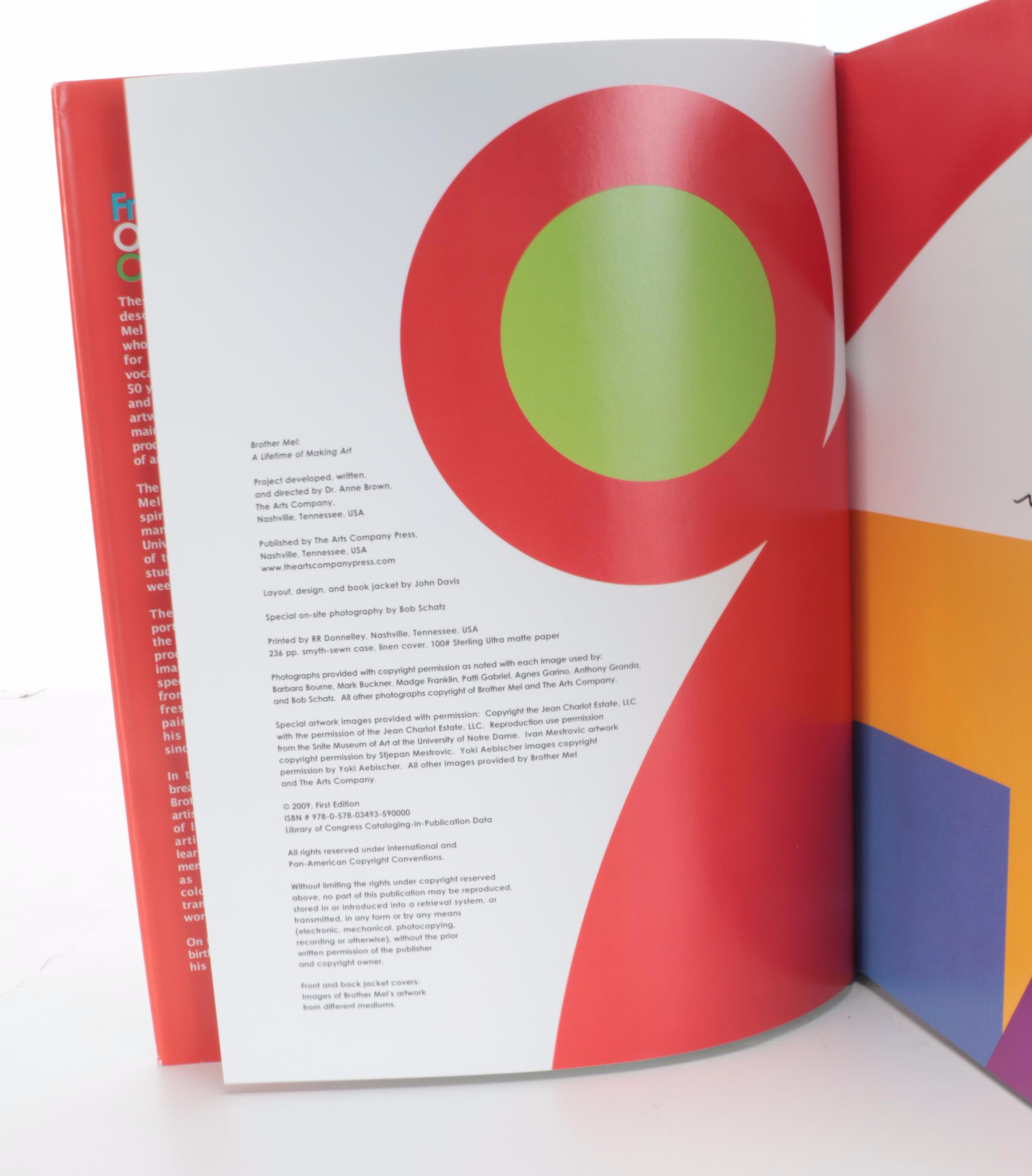 Brother Mel Abstract Metal Sculpture With Book