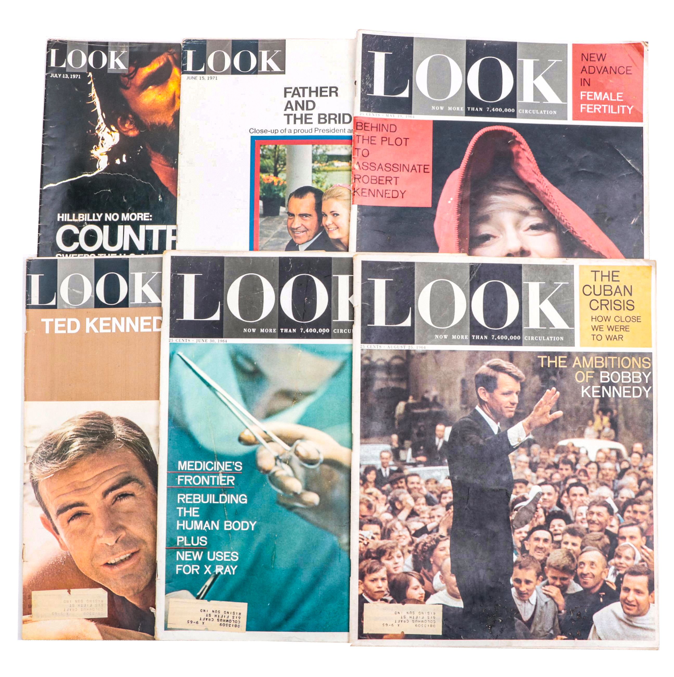 "Look" Magazine Including Stories of Robert Kennedy, Richard Nixon and More