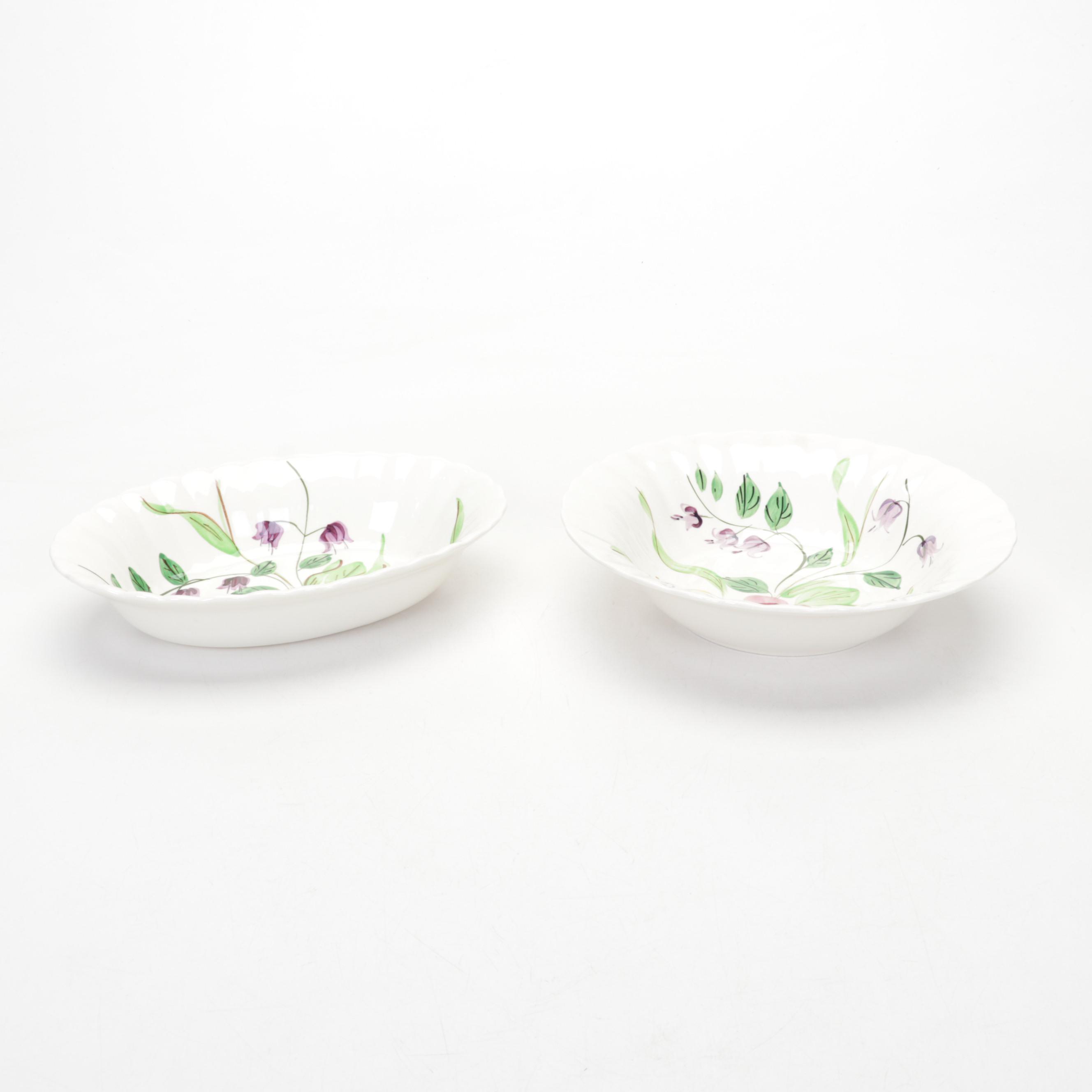 Blue Ridge Southern Pottery "Pandora" Dinnerware, Mid-20th Century