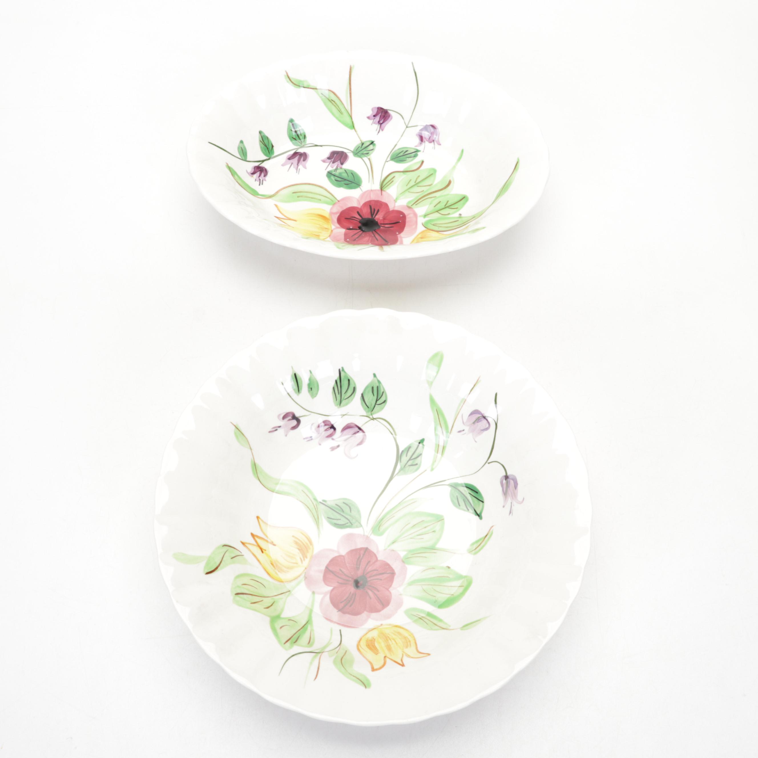 Blue Ridge Southern Pottery "Pandora" Dinnerware, Mid-20th Century