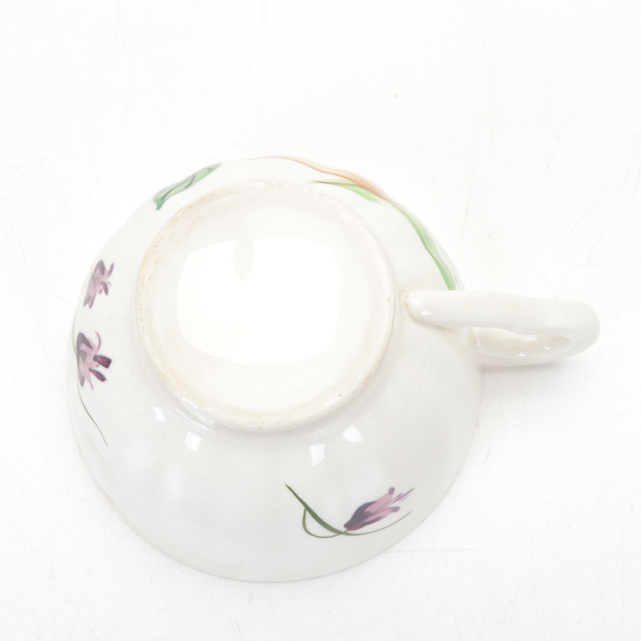 Blue Ridge Southern Pottery "Pandora" Dinnerware, Mid-20th Century