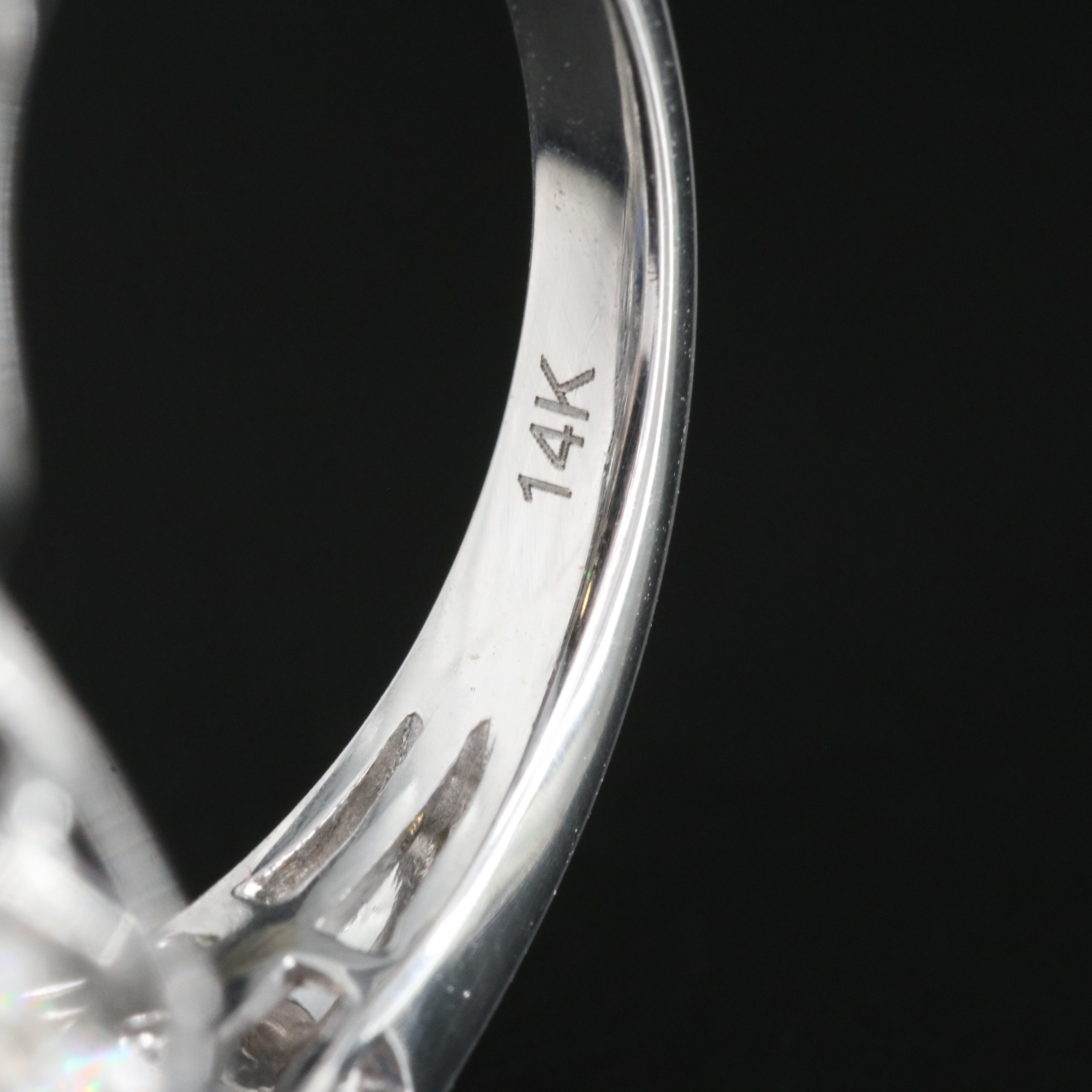 14K Corundum and 2.01 CTW Diamond Ring