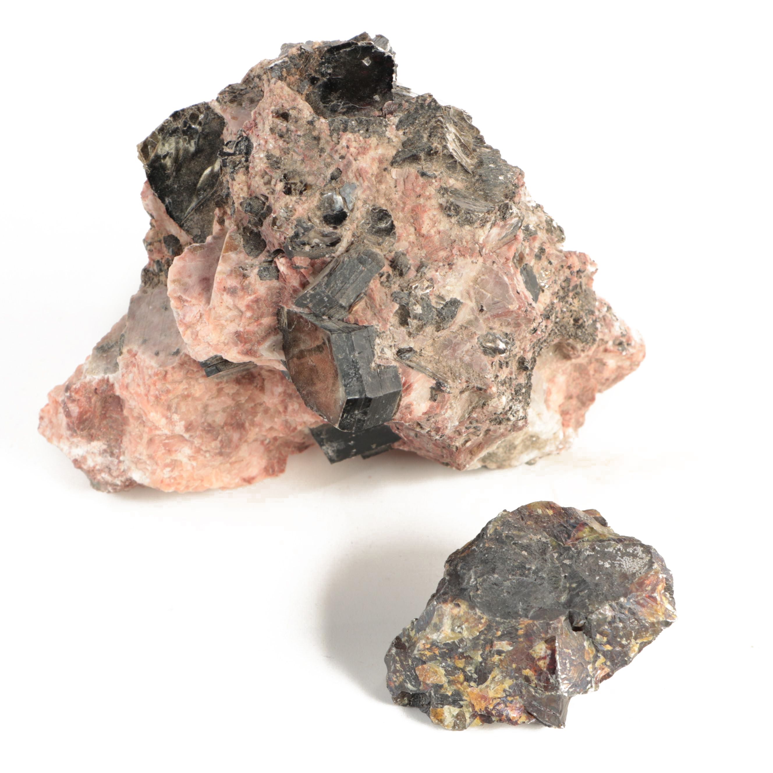 Rough Biotite Mica Mineral Specimens