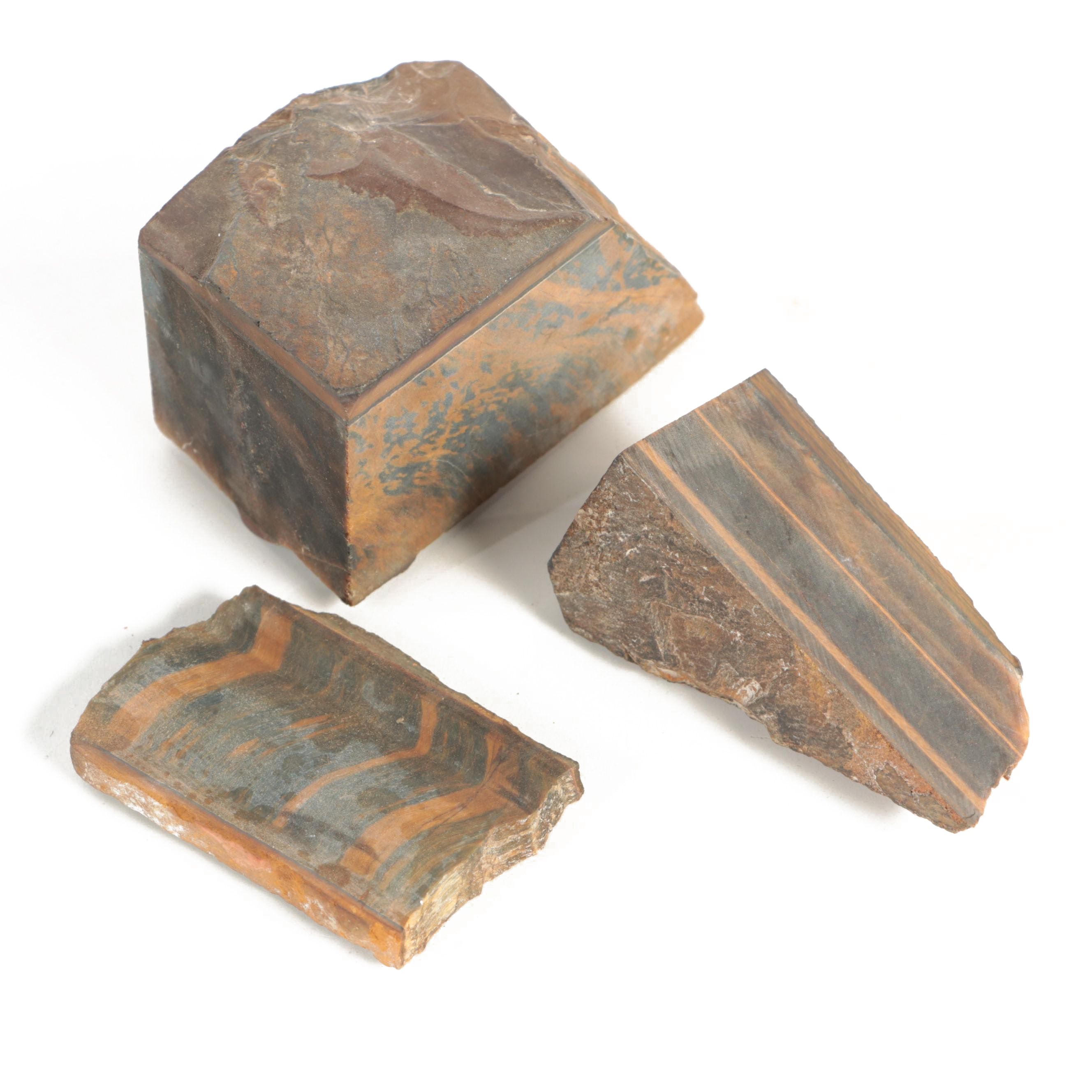 Tiger's Eye Mineral Specimens