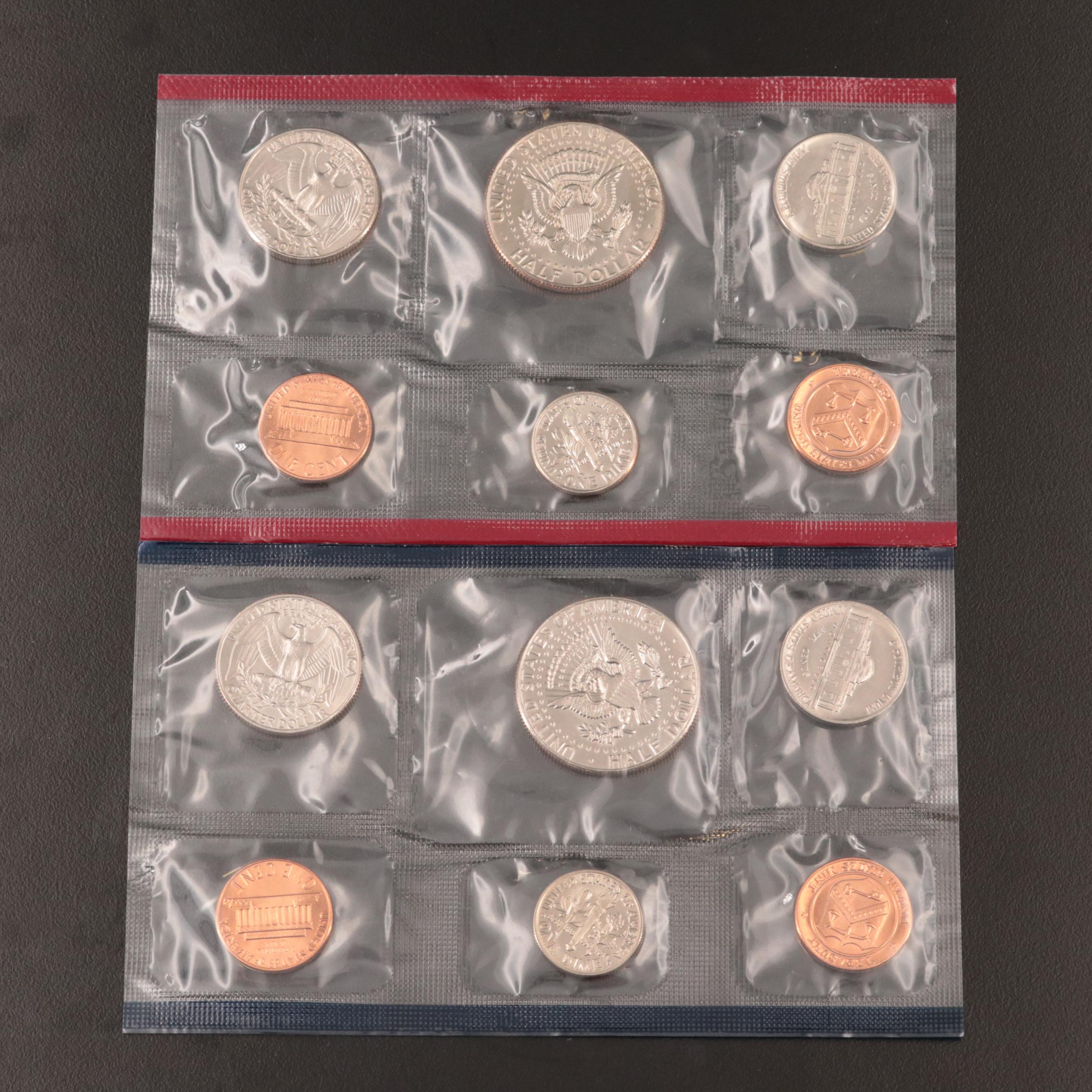 Twenty-Six U.S. Mint Uncirculated Sets