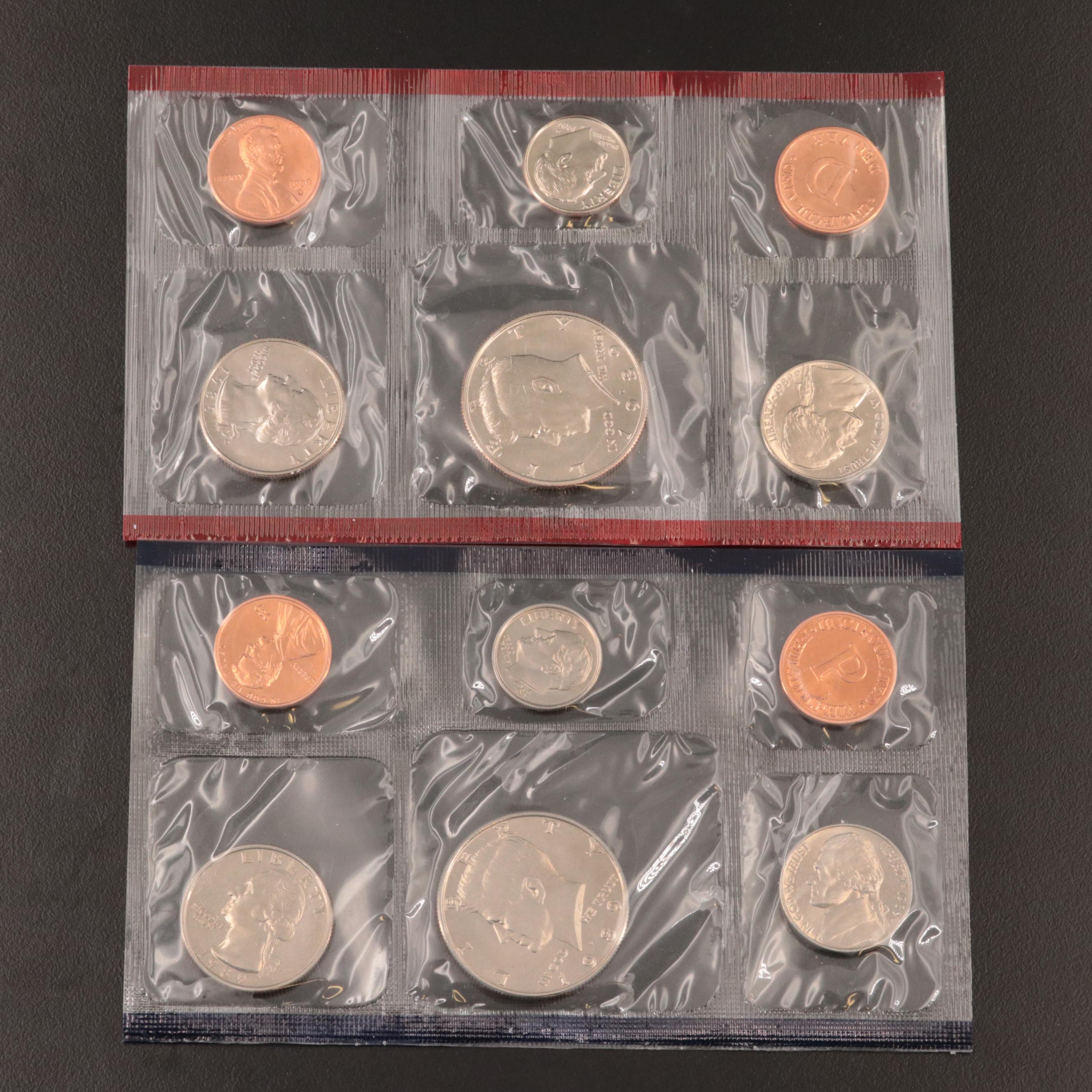 Twenty-Six U.S. Mint Uncirculated Sets