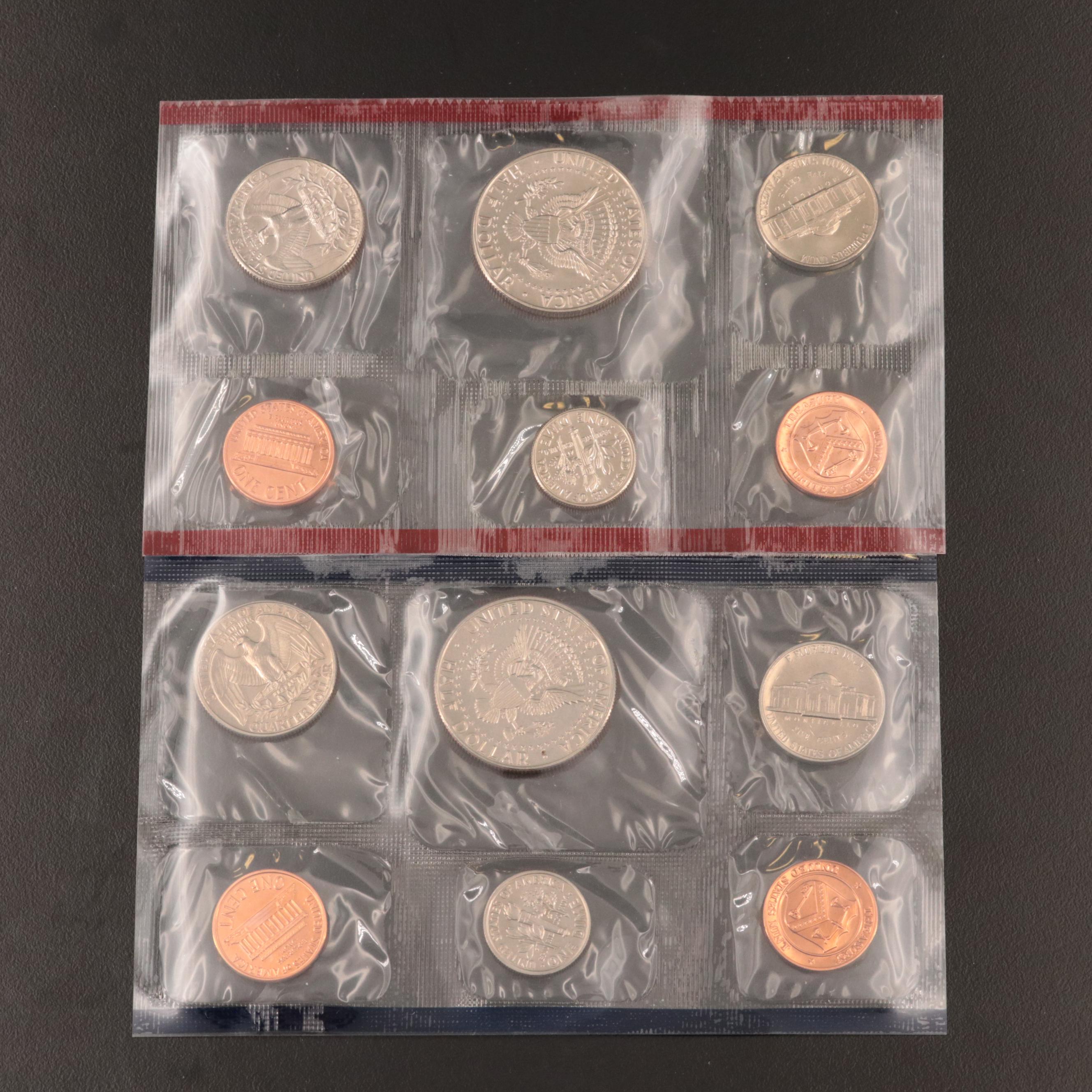 Twenty-Six U.S. Mint Uncirculated Sets