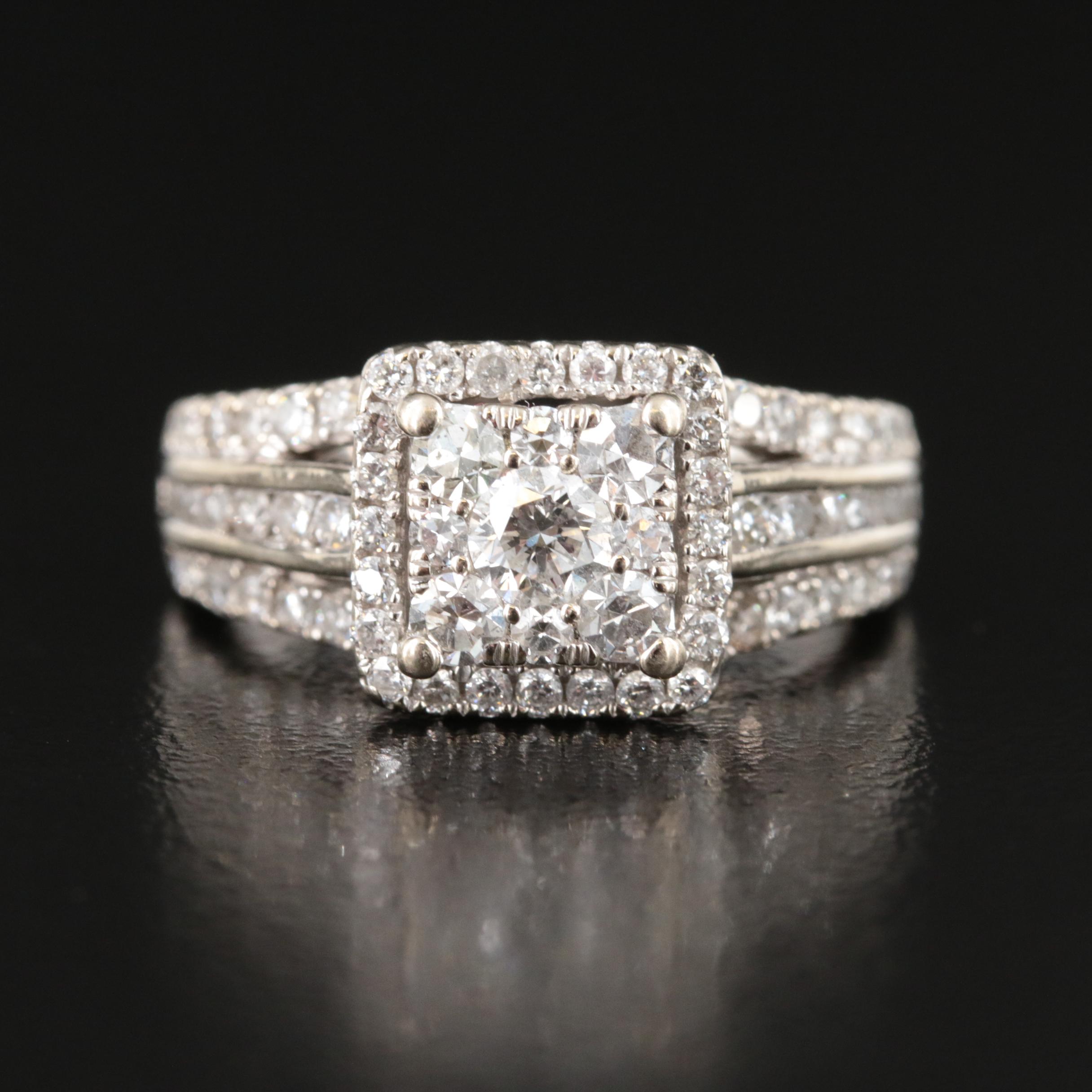 14K 1.54 CTW Diamond Ring