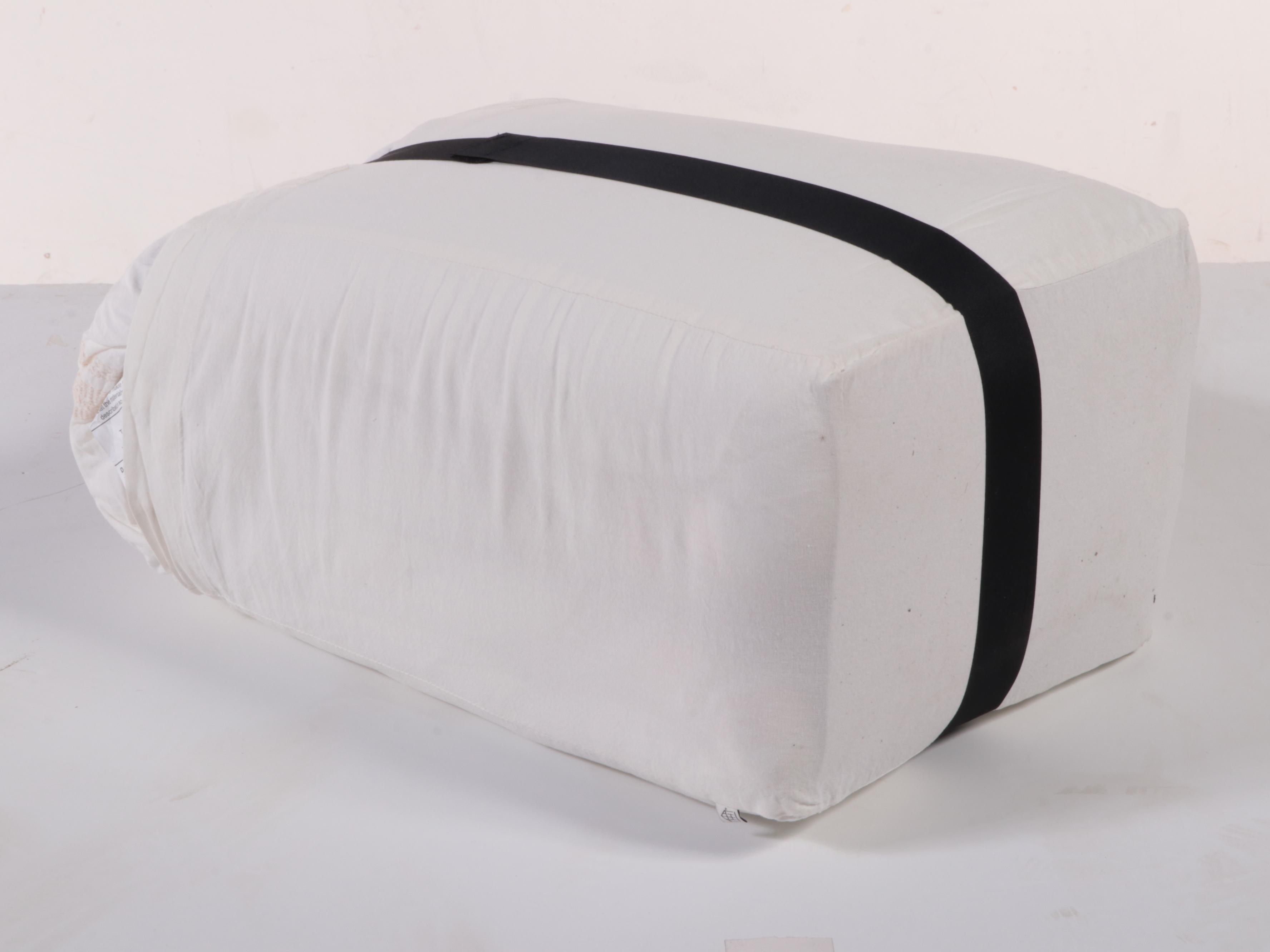 Hearth & Hand with Magnolia Full/Queen Embroidered Stripe Comforter and Sham Set