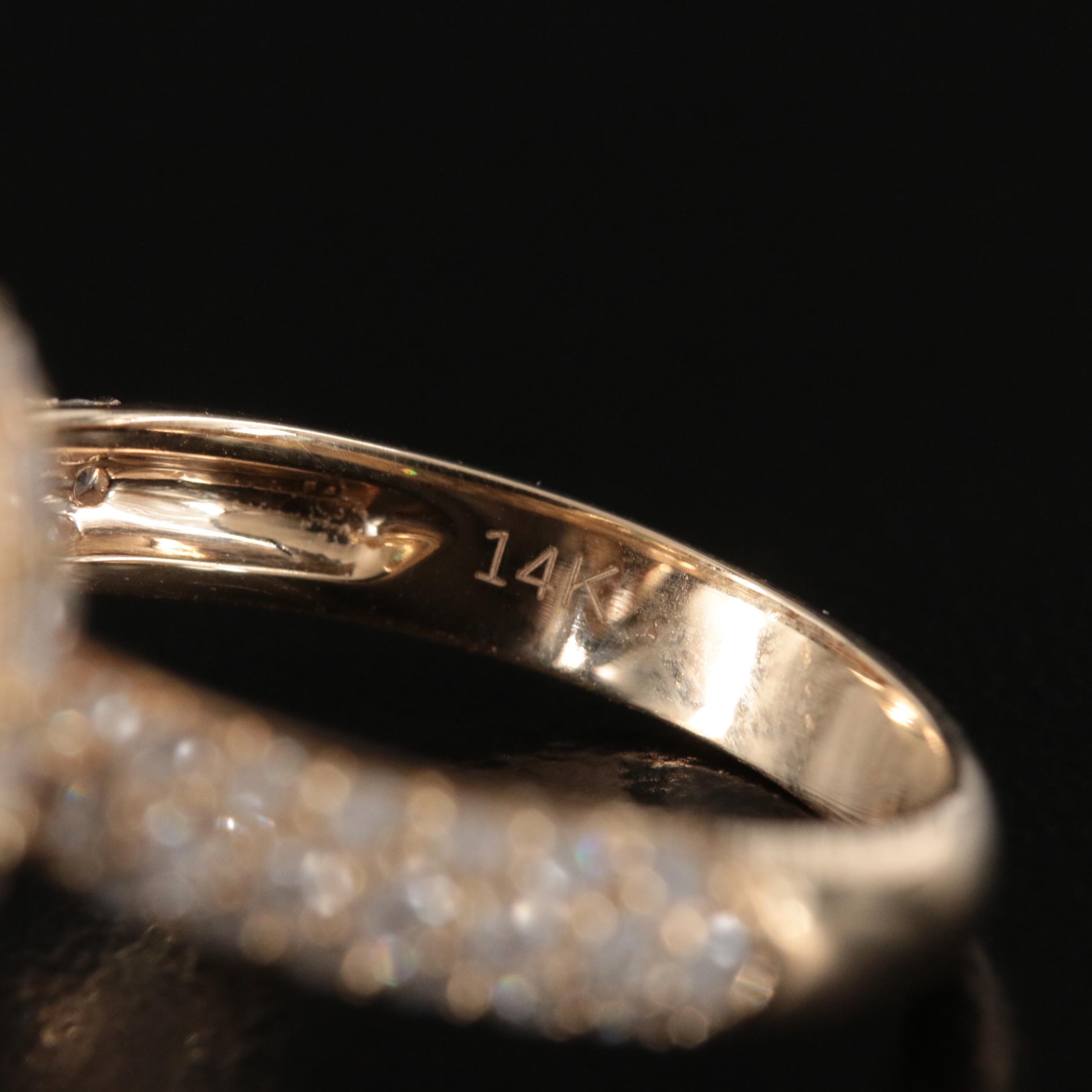 14K 1.76 CT Emerald and 1.50 CTW Diamond Ring