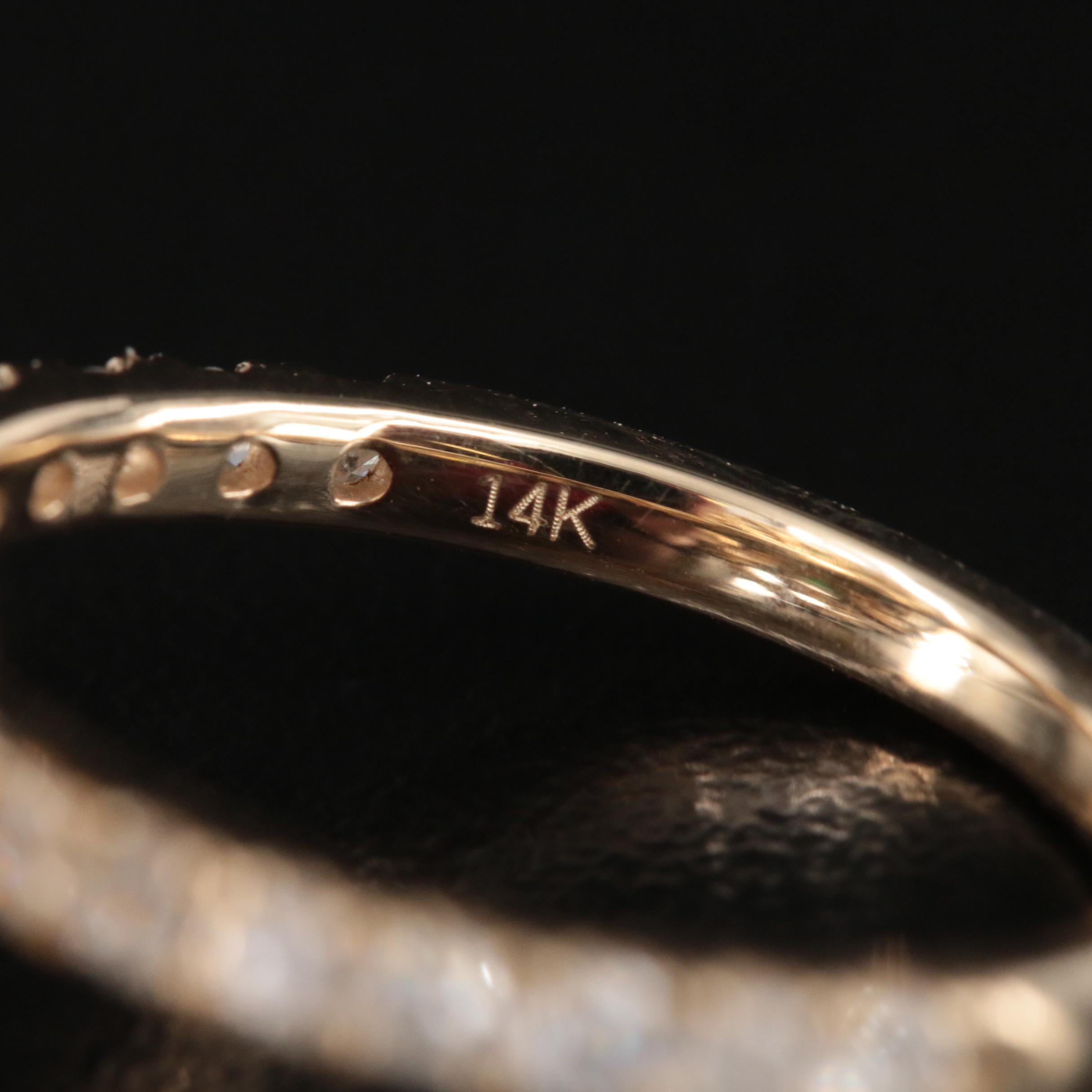 14K 2.96 CT Emerald and 1.55 CTW Diamond Double Halo Ring