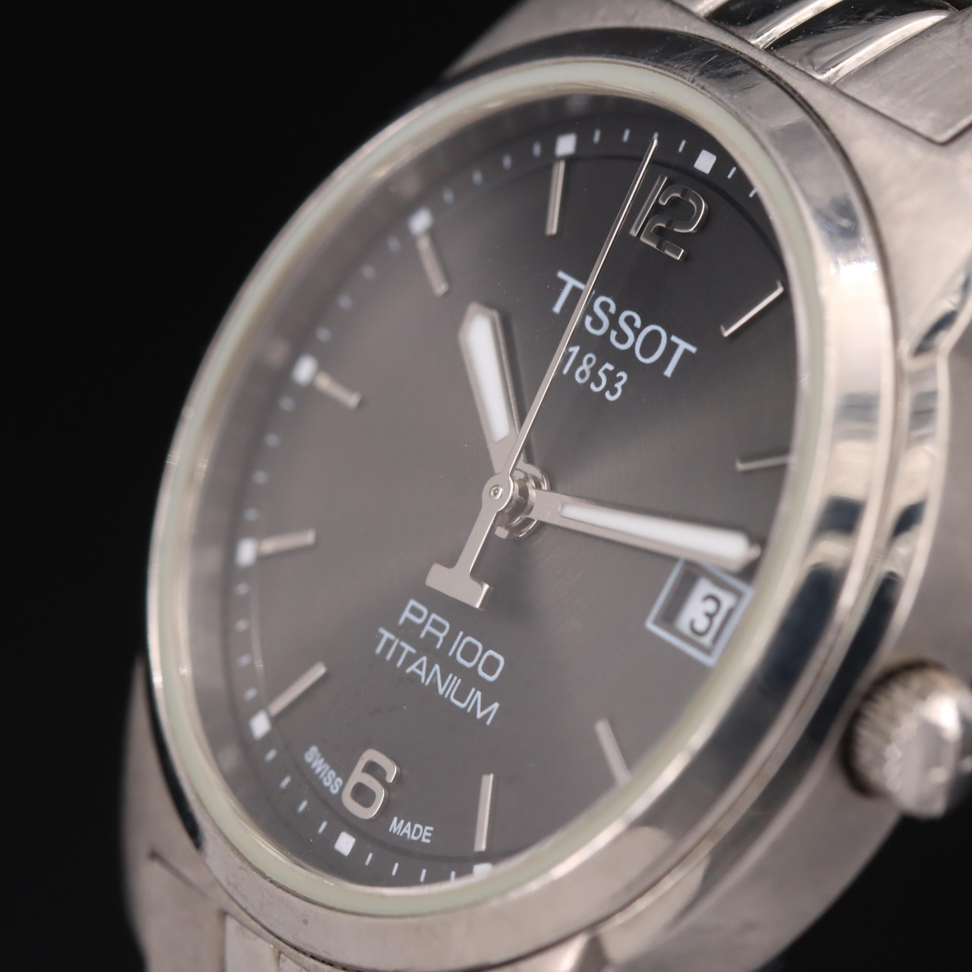 Tissot Titanium PR100 Watch
