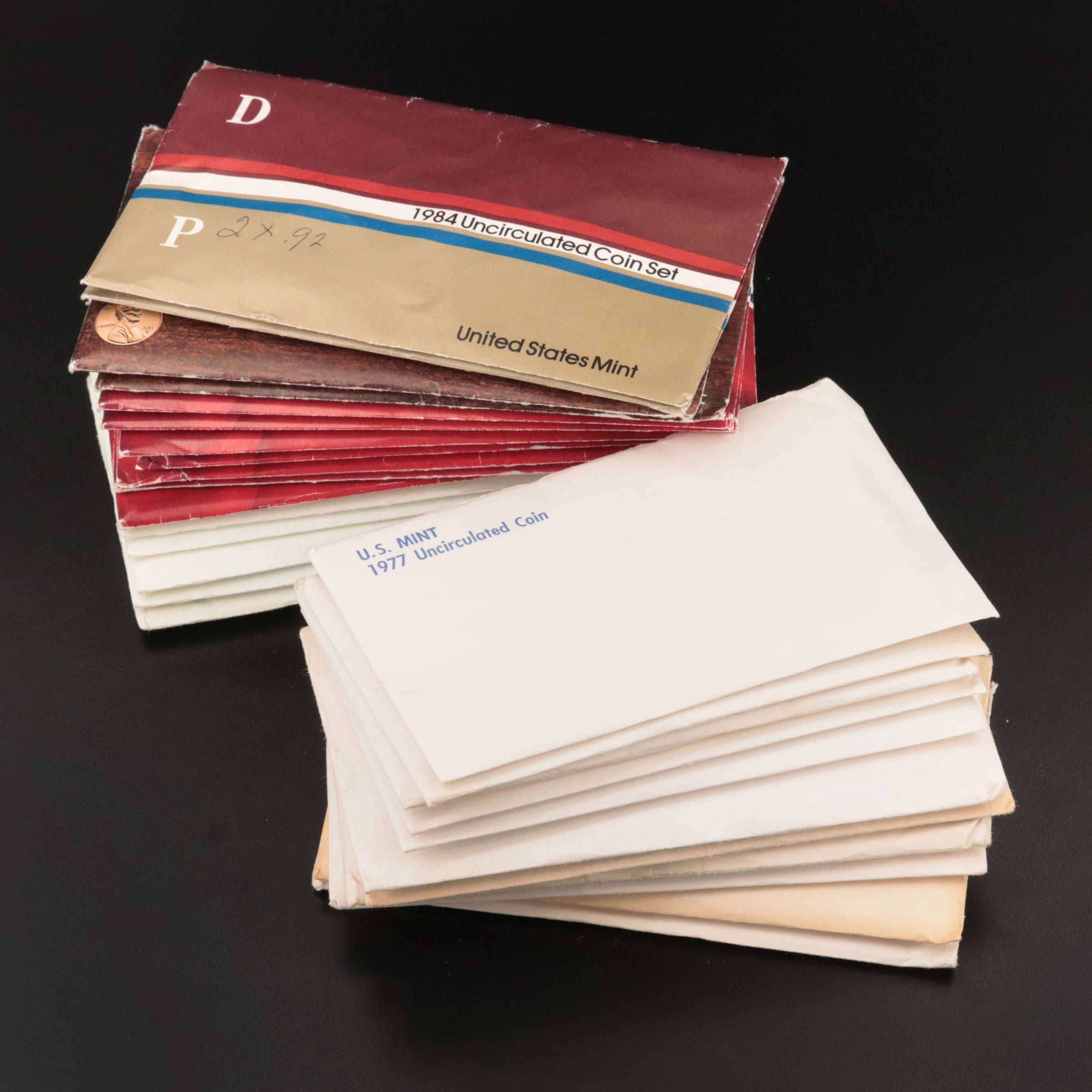 Twenty-Six U.S. Mint Uncirculated Sets