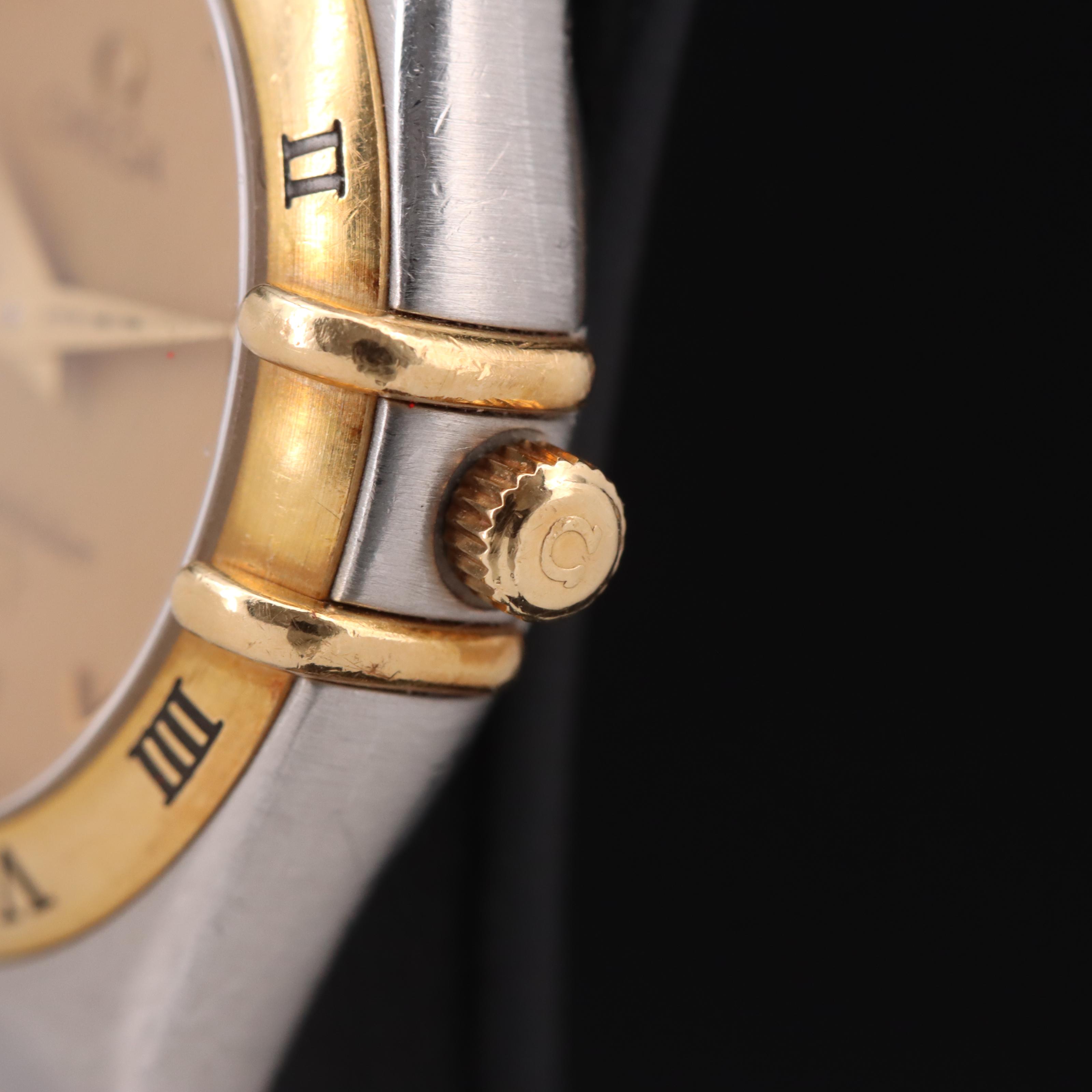 1993 18K and Stainless Steel Omega Constellation Watch