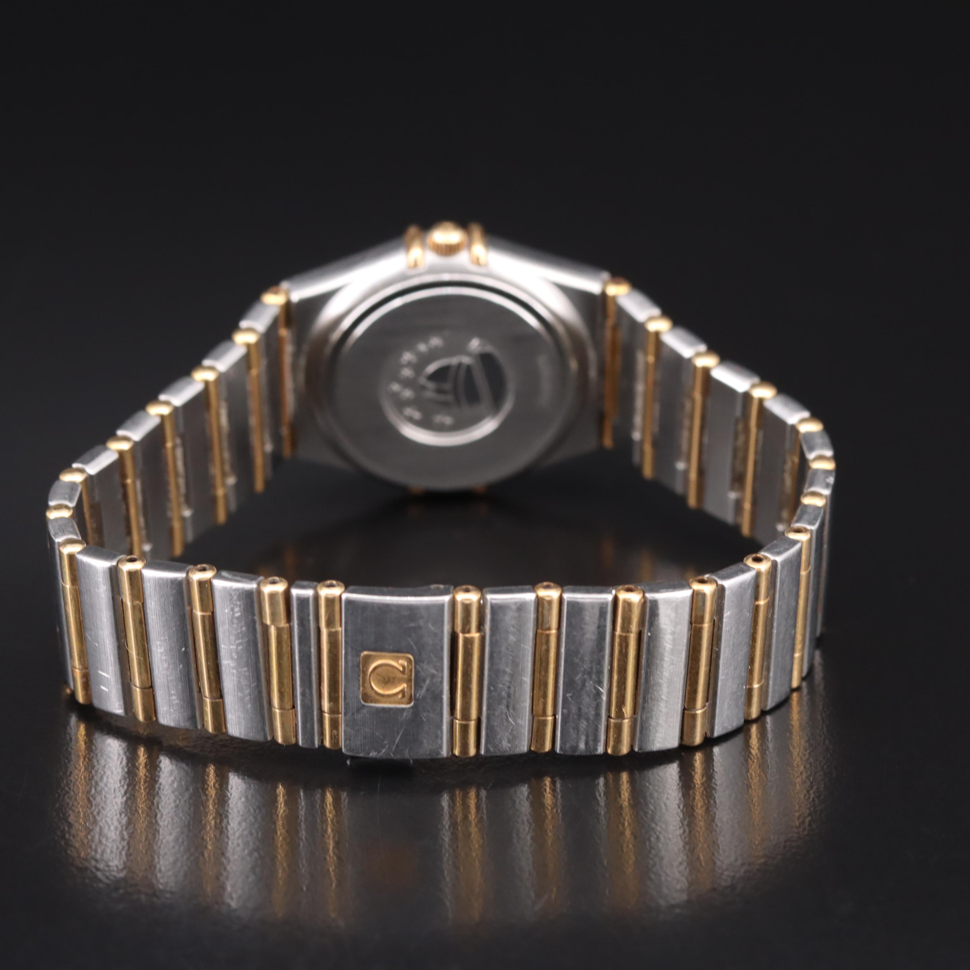 1993 18K and Stainless Steel Omega Constellation Watch