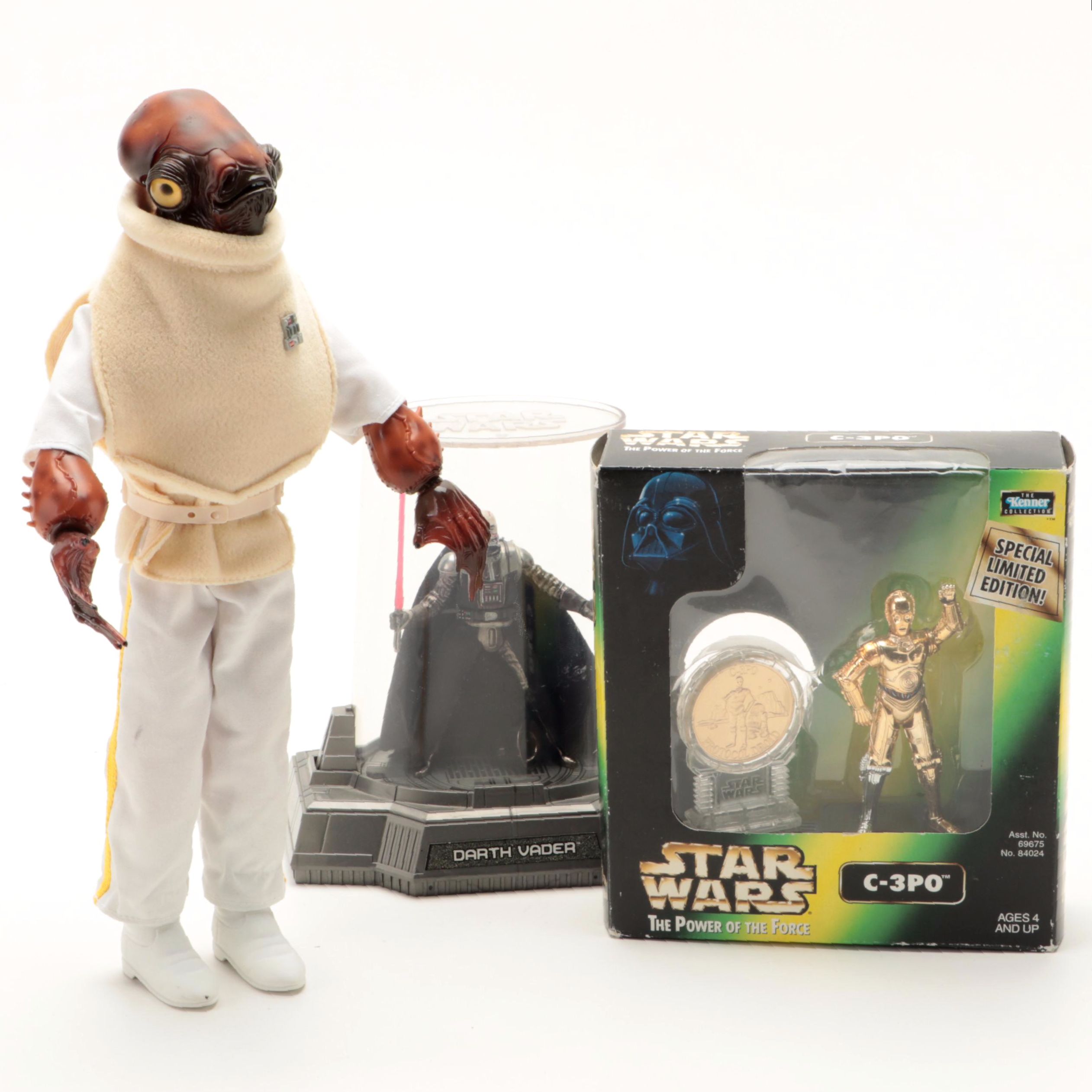 Hasbro Admiral Ackbar and Other Star Wars Figurines