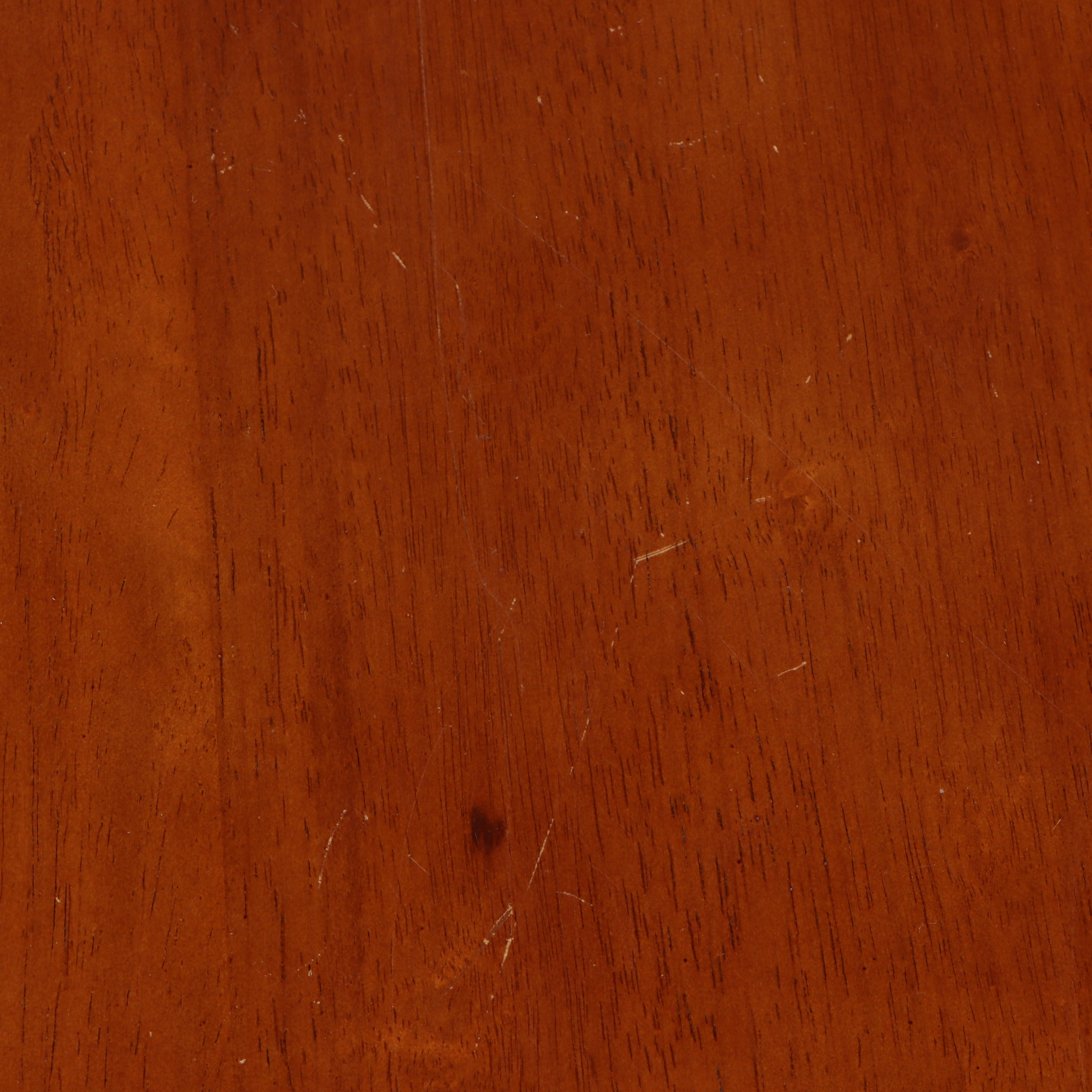 Early American Style Wooden Drop Leaf Table and Pair of Windsor Side Chairs