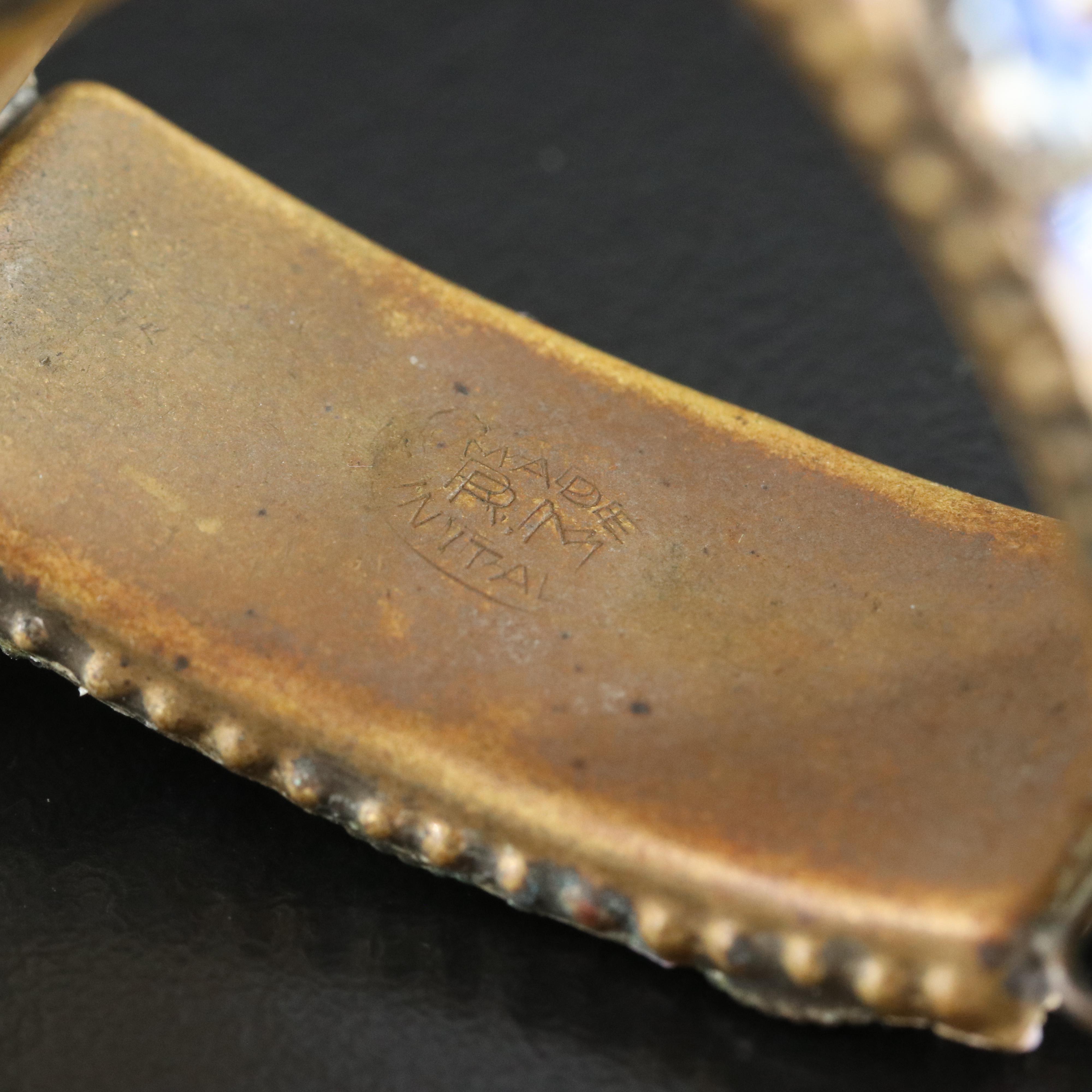 Vintage Italian Micromosaic Panel Bracelet