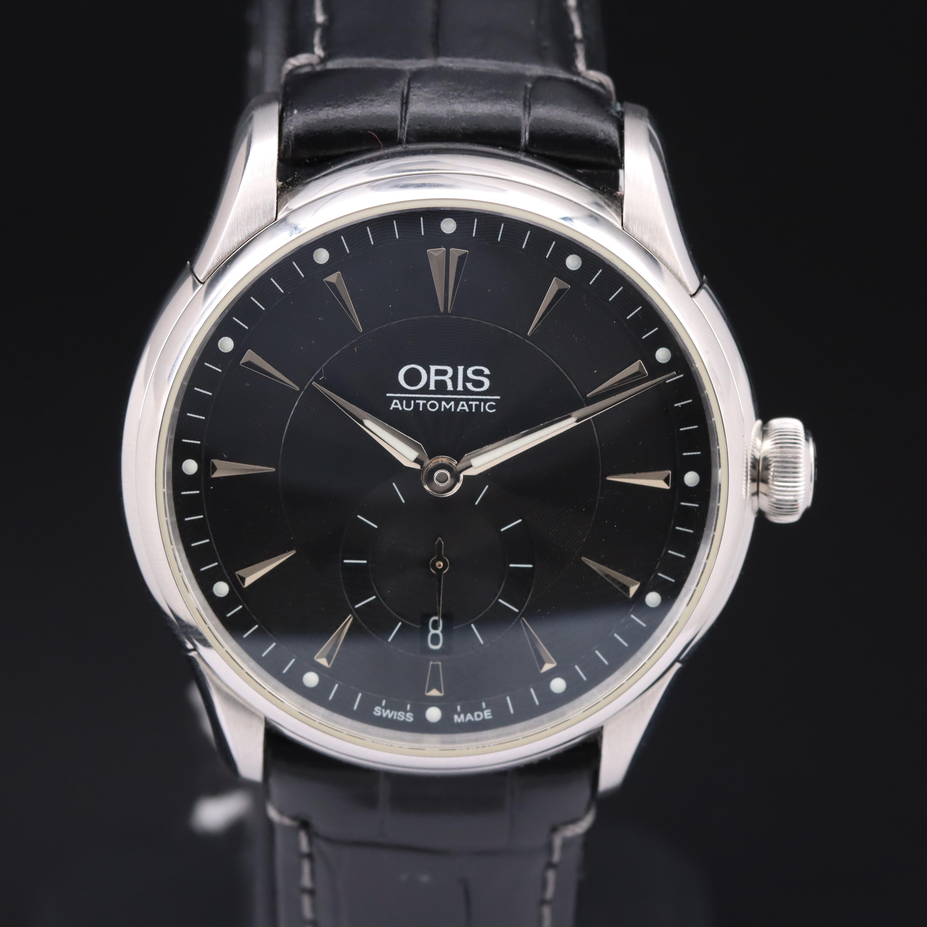 Oris Artelier Small Second Date 40mm Steel Automatic Watch