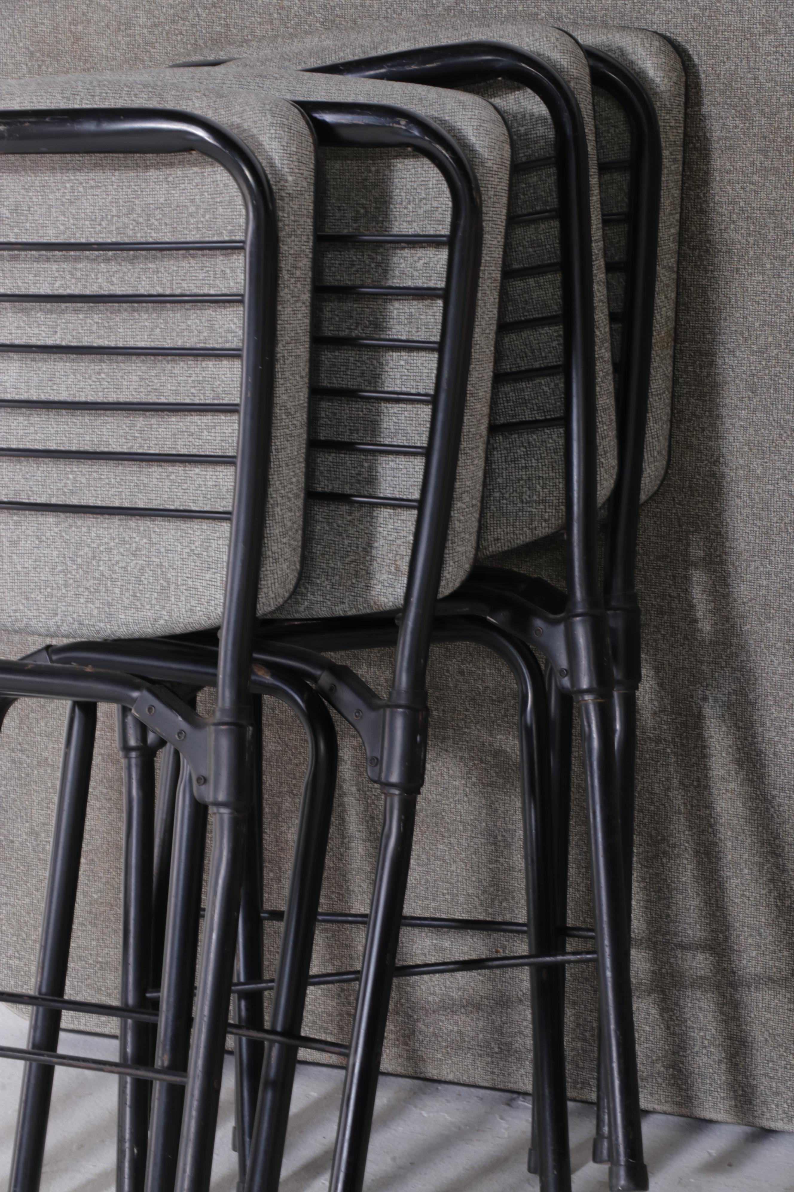 Two Sets of Cosco Fashionfold Folding Tables and Chairs, Mid to Late 20th C.