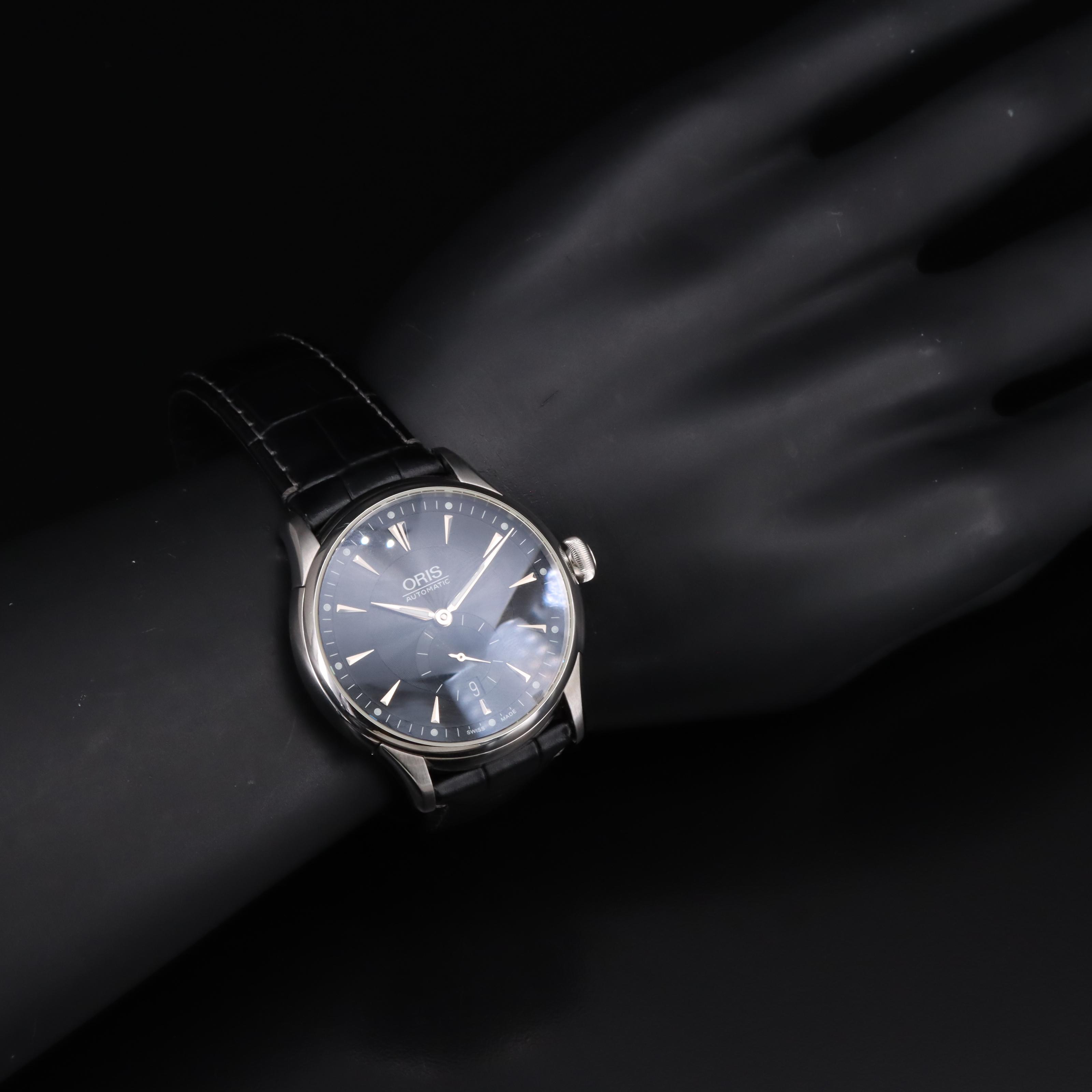 Oris Artelier Small Second Date 40mm Steel Automatic Watch