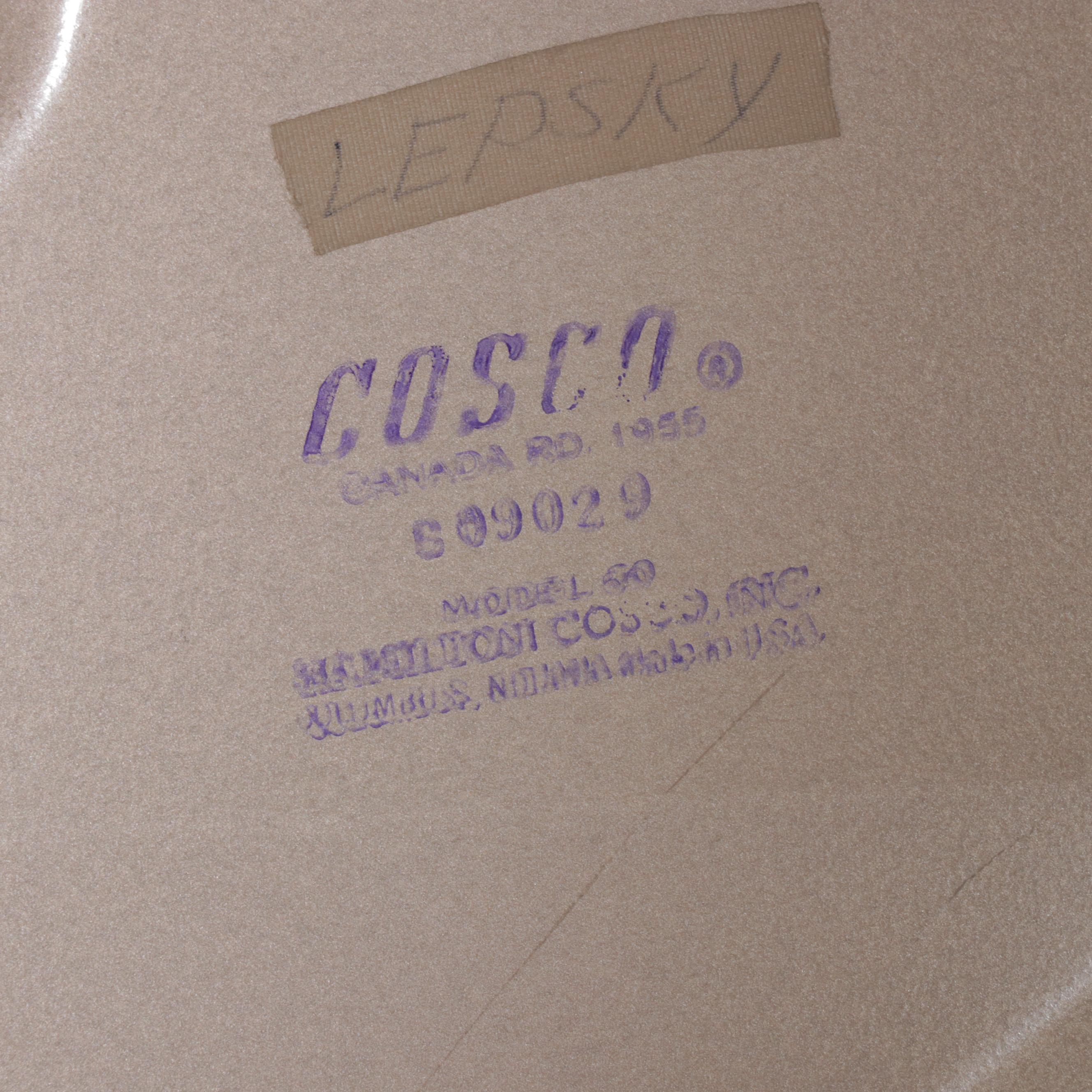 Two Sets of Cosco Fashionfold Folding Tables and Chairs, Mid to Late 20th C.